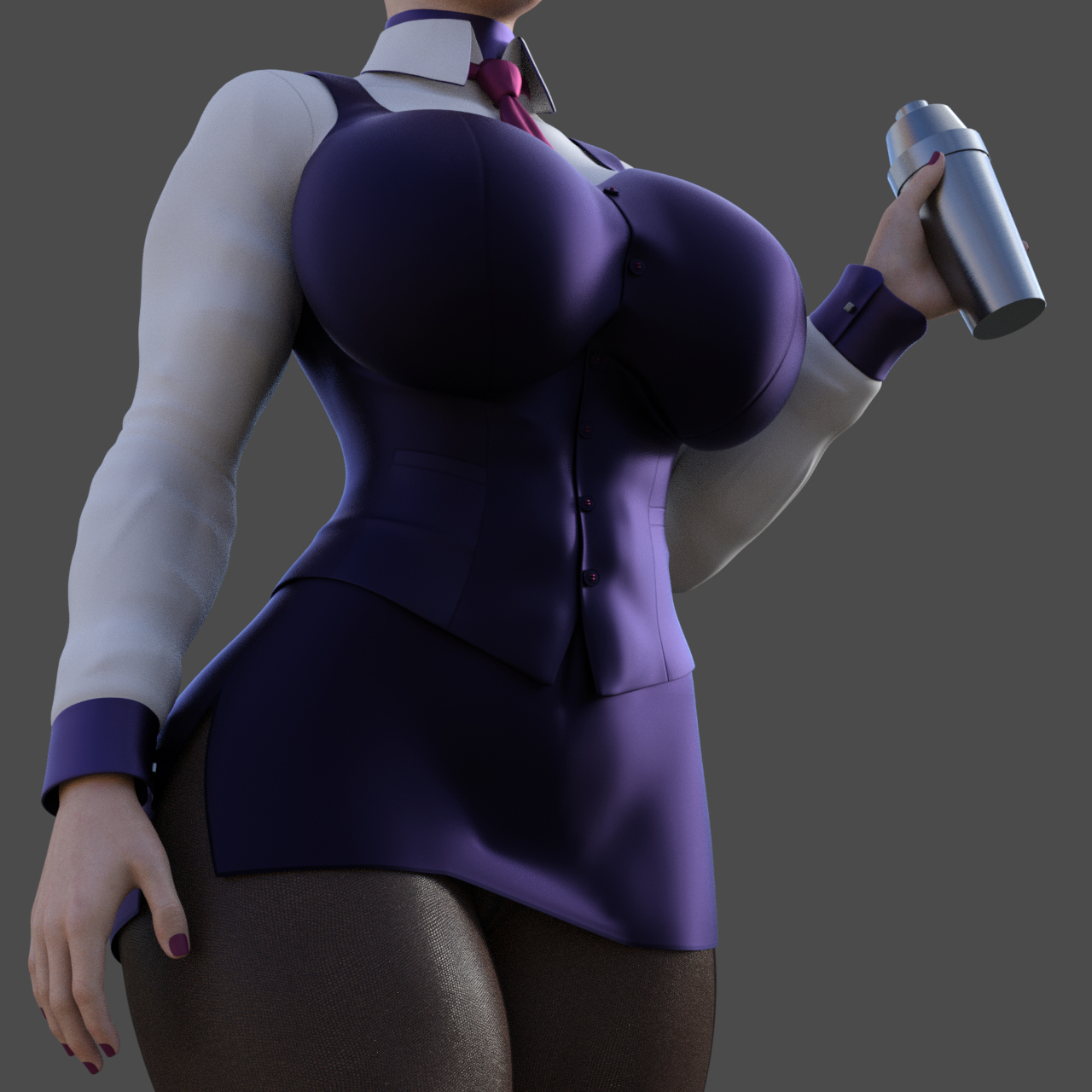 Cute Bartender Outfit for Genesis 8 Female Daz Content