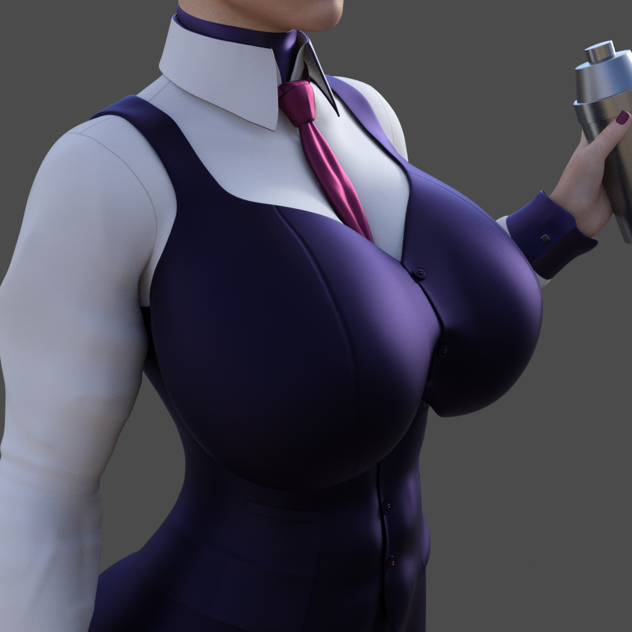 Cute Bartender Outfit for Genesis 8 Female Daz Content