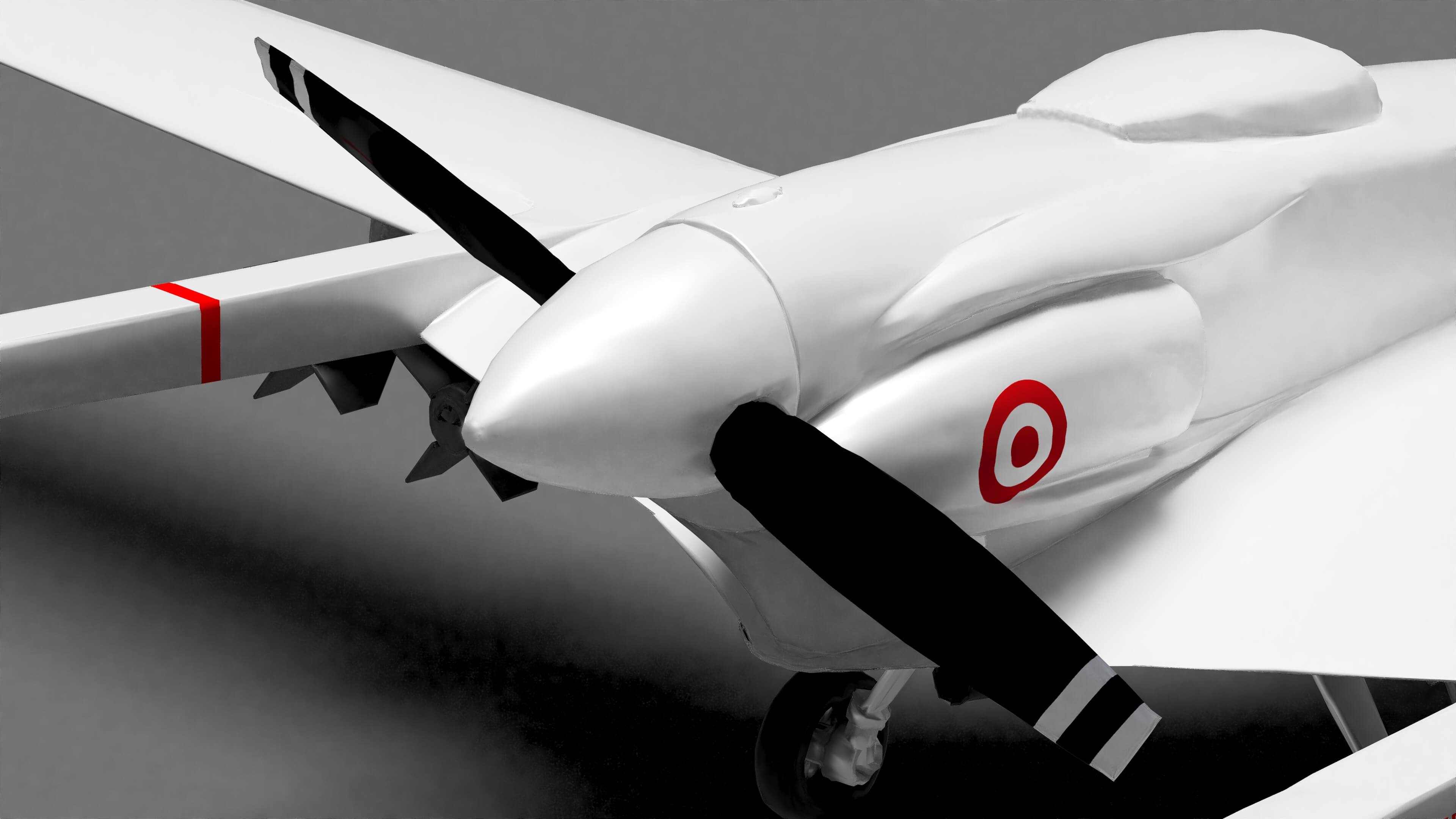 Baykar Bayraktar TB2 3D Model