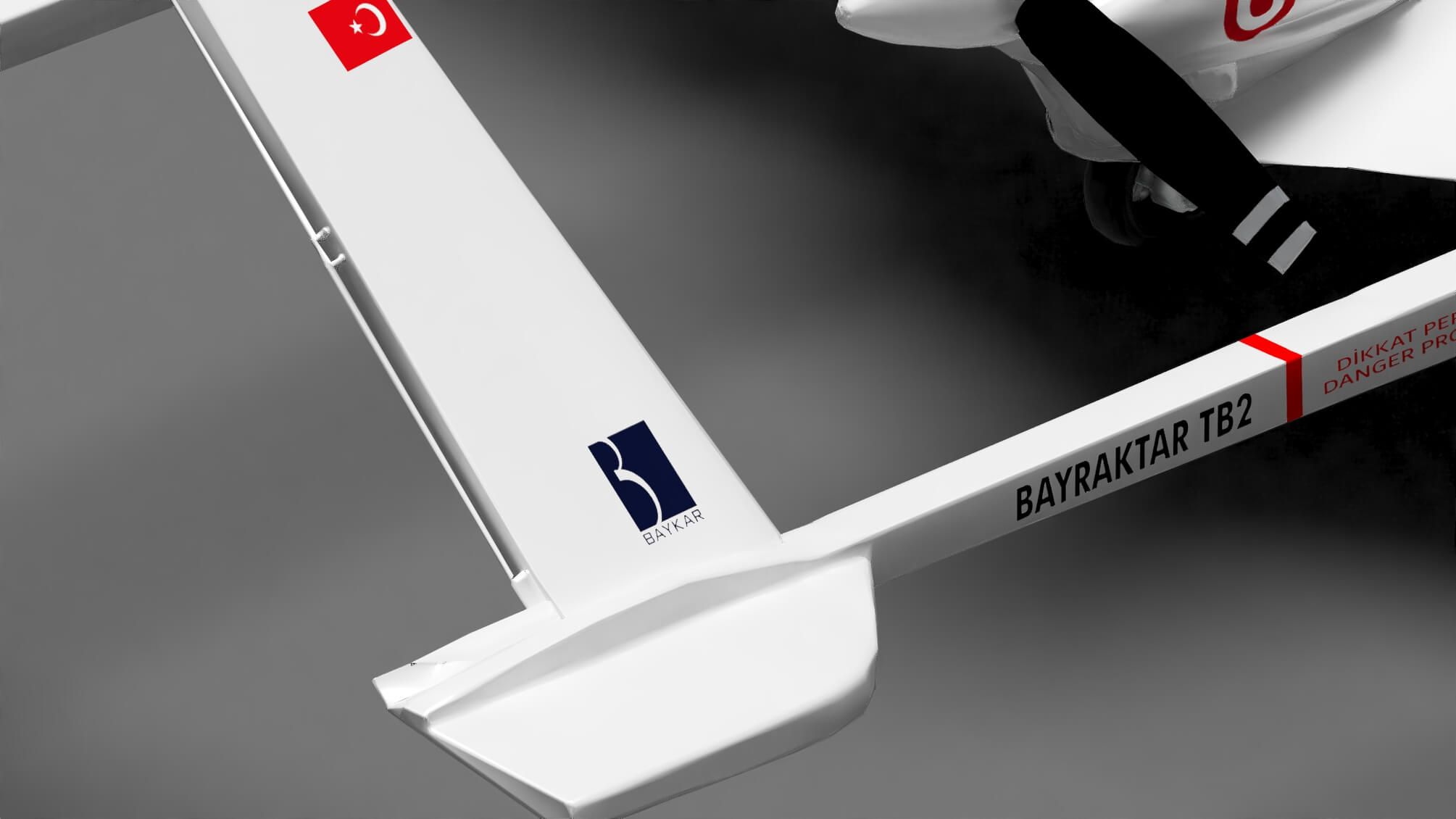 Baykar Bayraktar TB2 3D Model