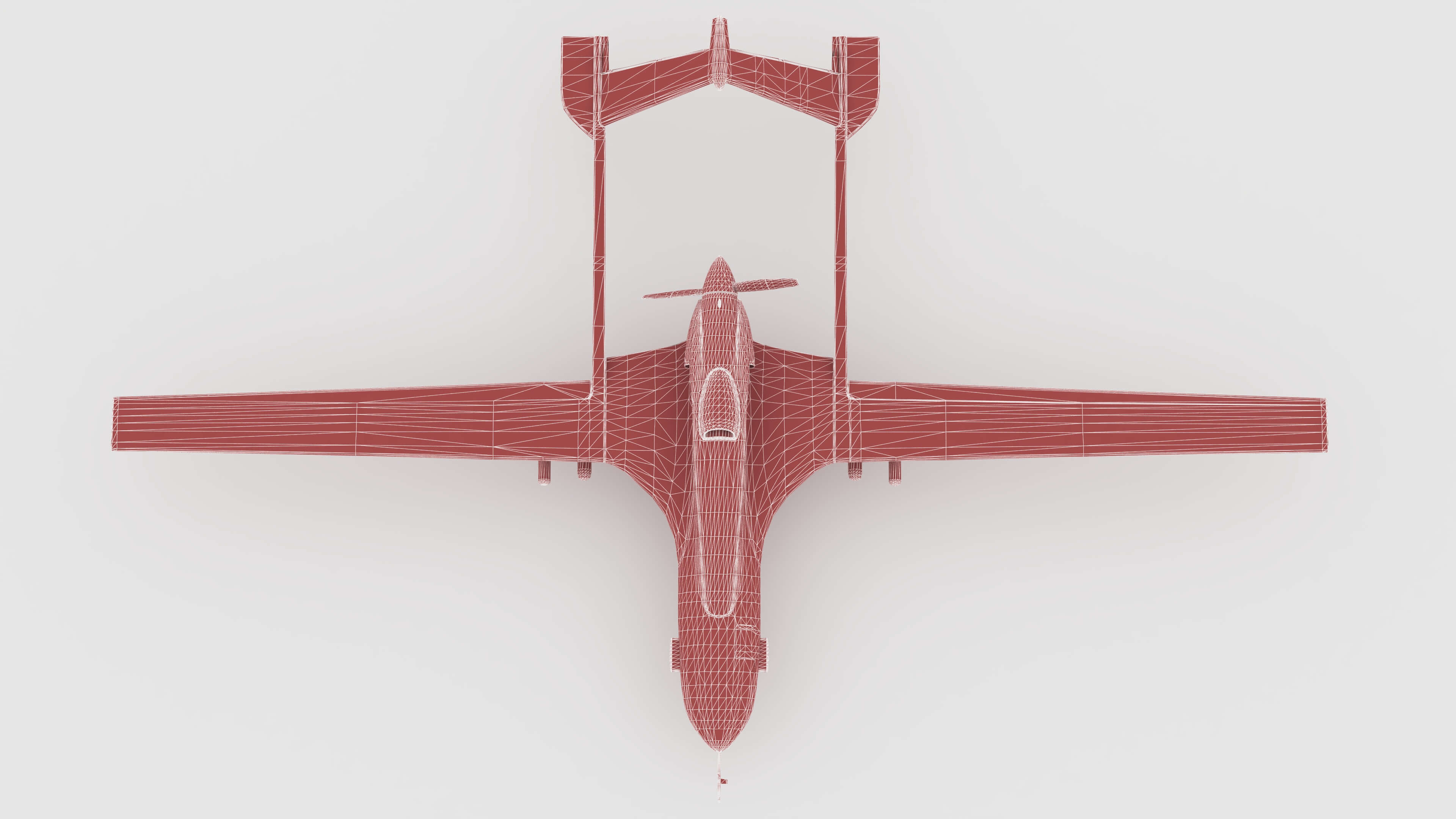 Baykar Bayraktar TB2 3D Model