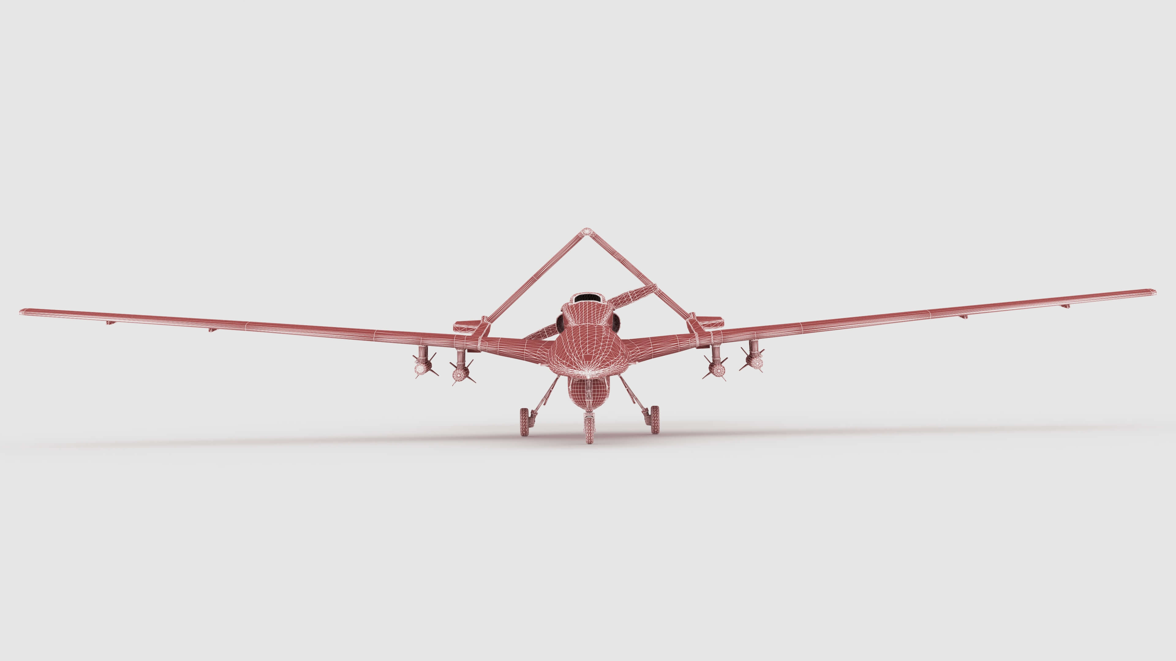 Baykar Bayraktar TB2 3D Model