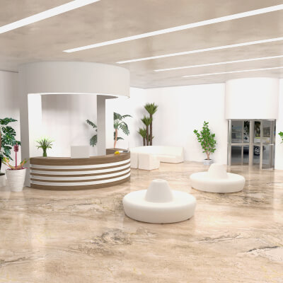 Hotel Lobby Scene