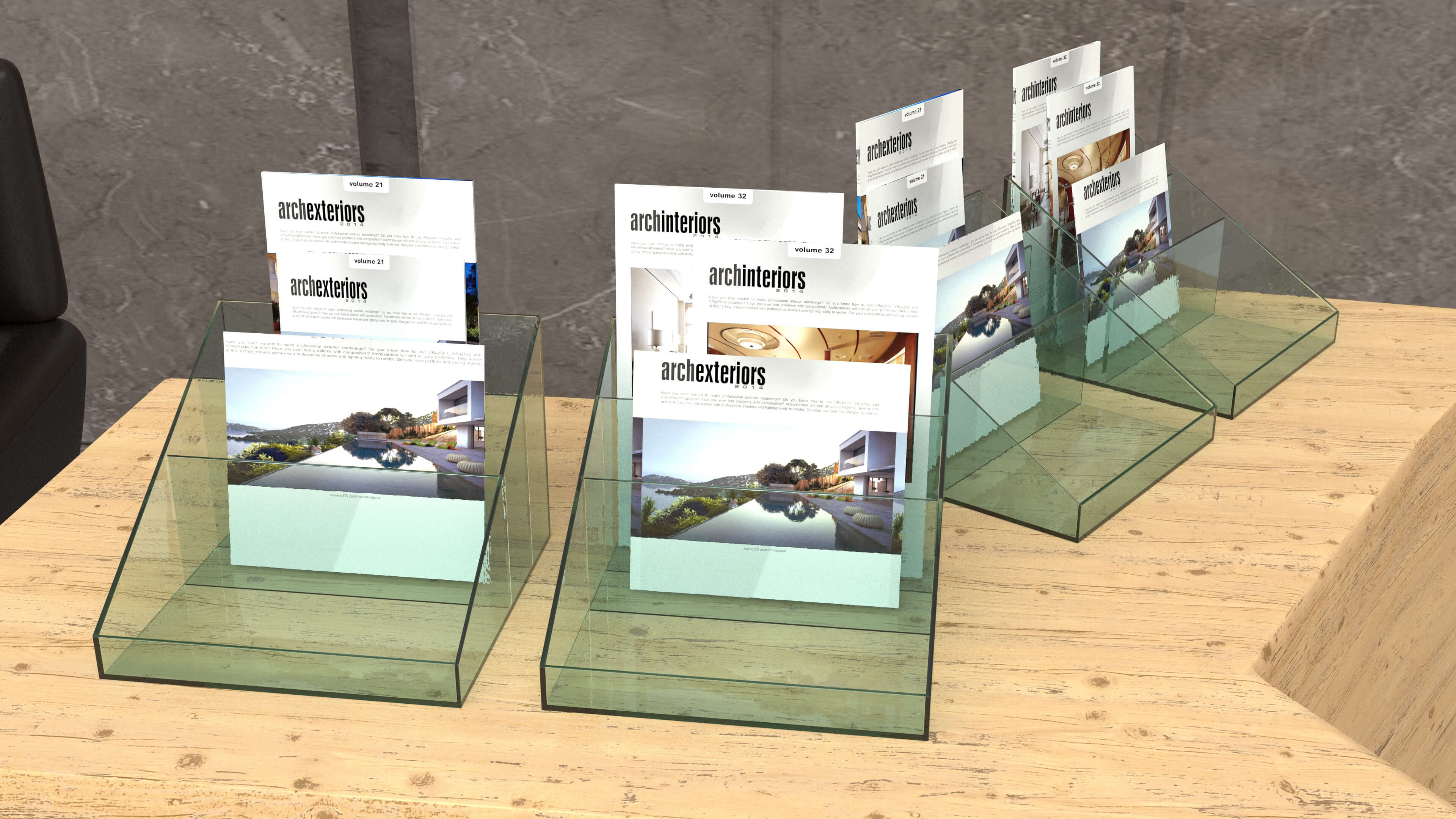Hotel Reception 3D Model