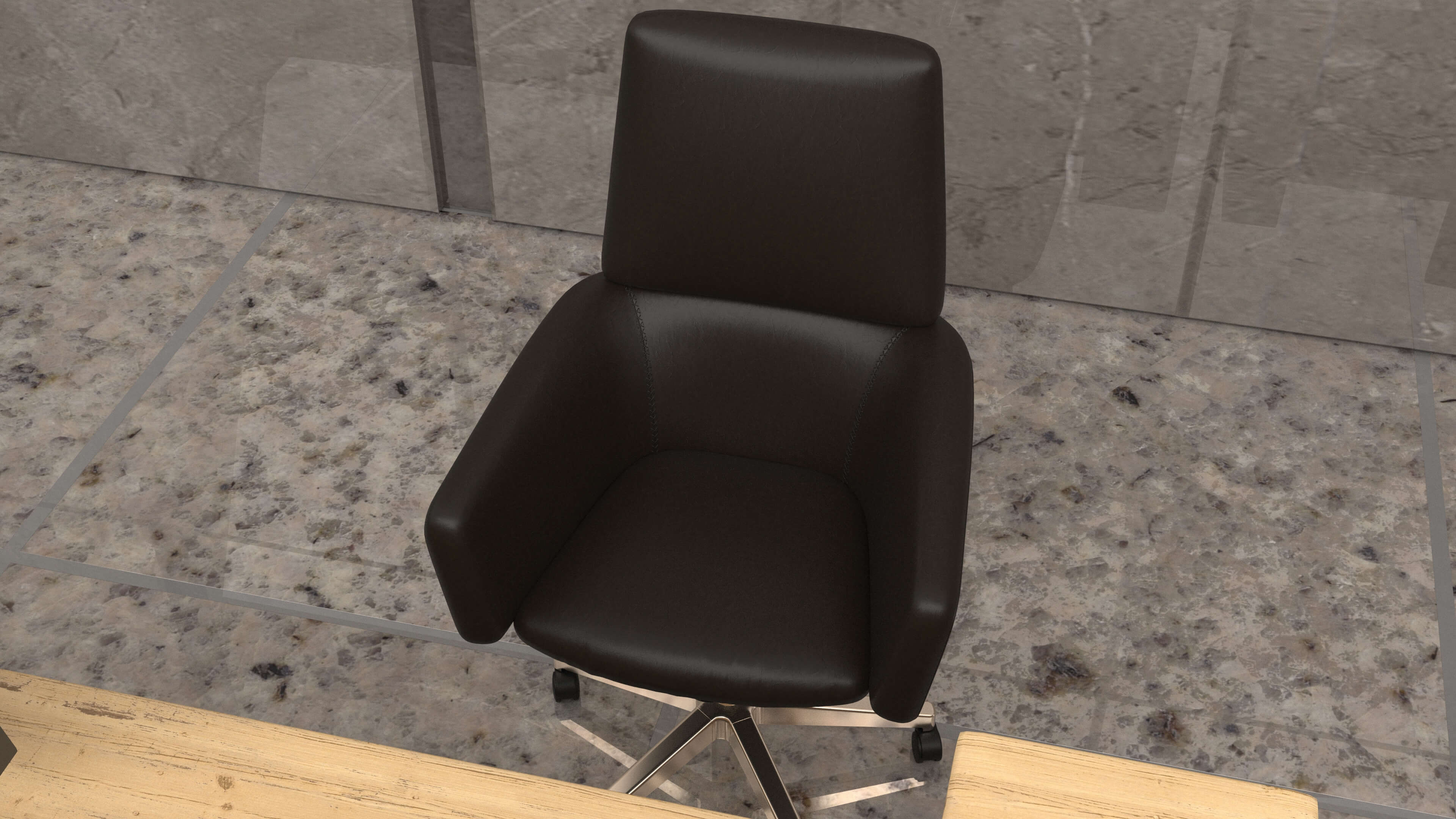 Hotel Reception 3D Model