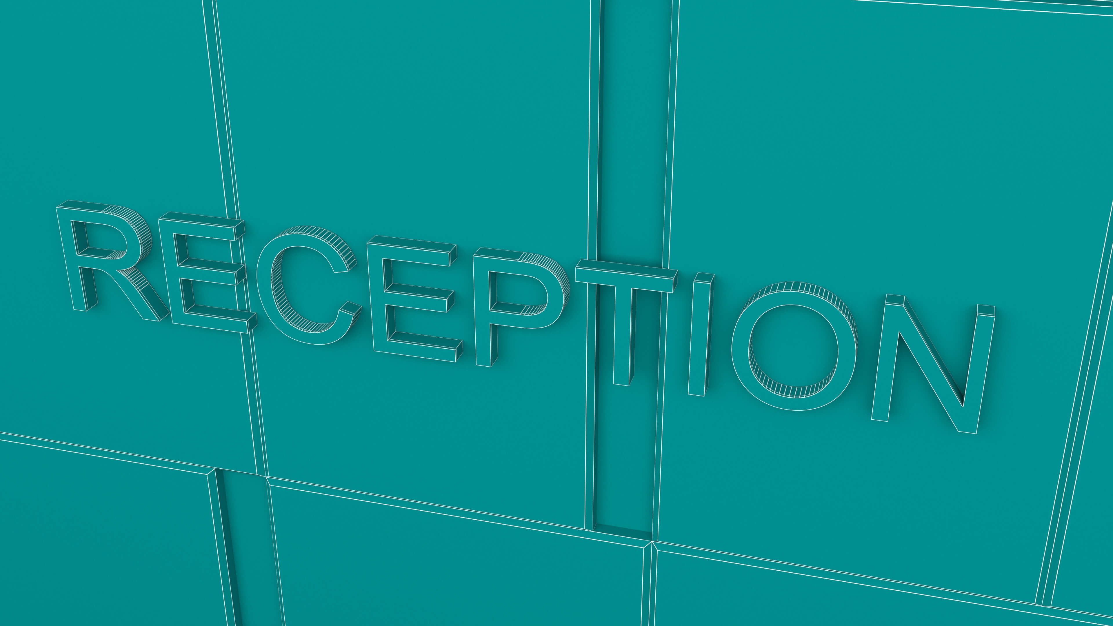 Hotel Reception 3D Model