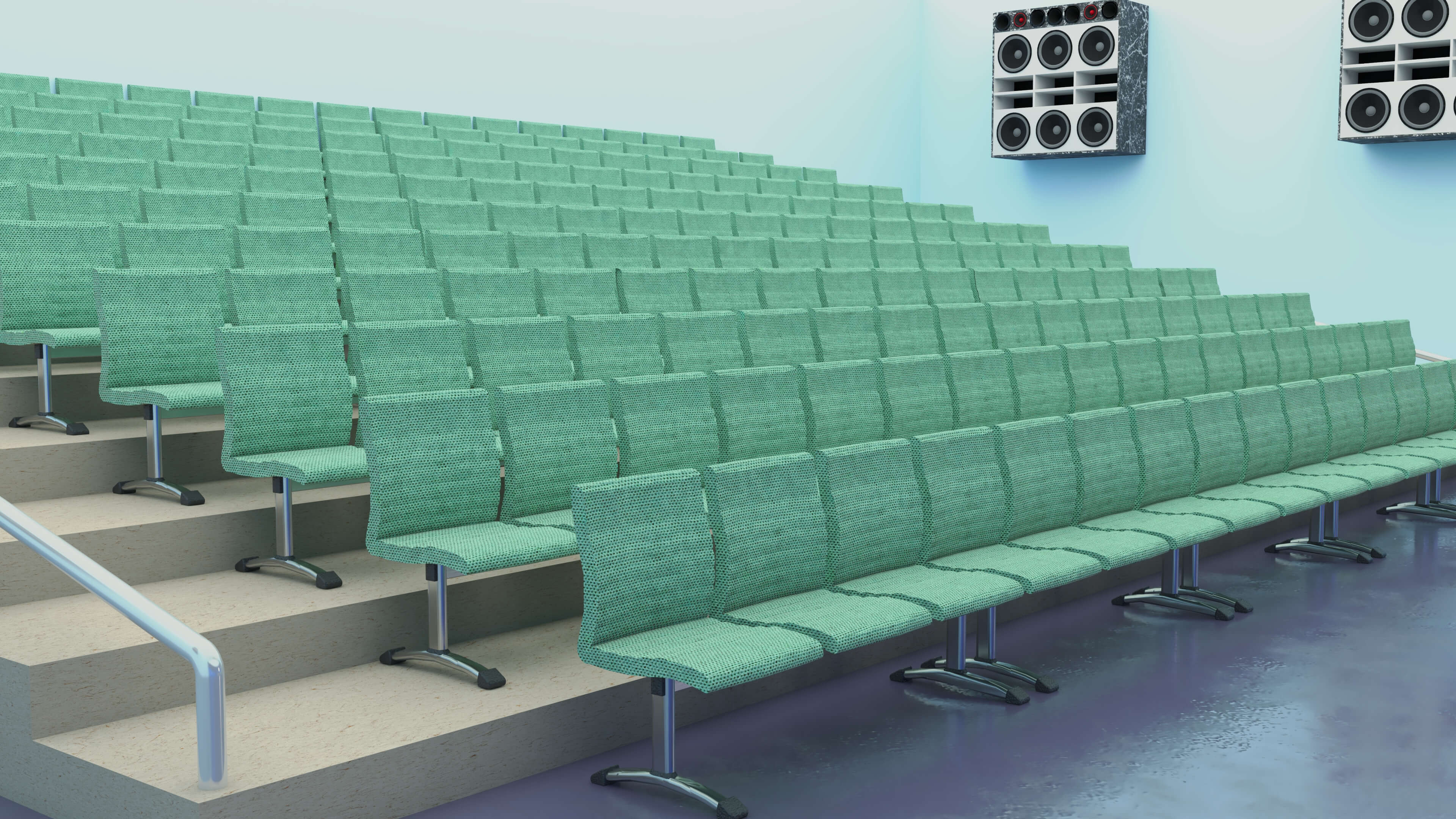 Jazz Clup Stage 3D Model