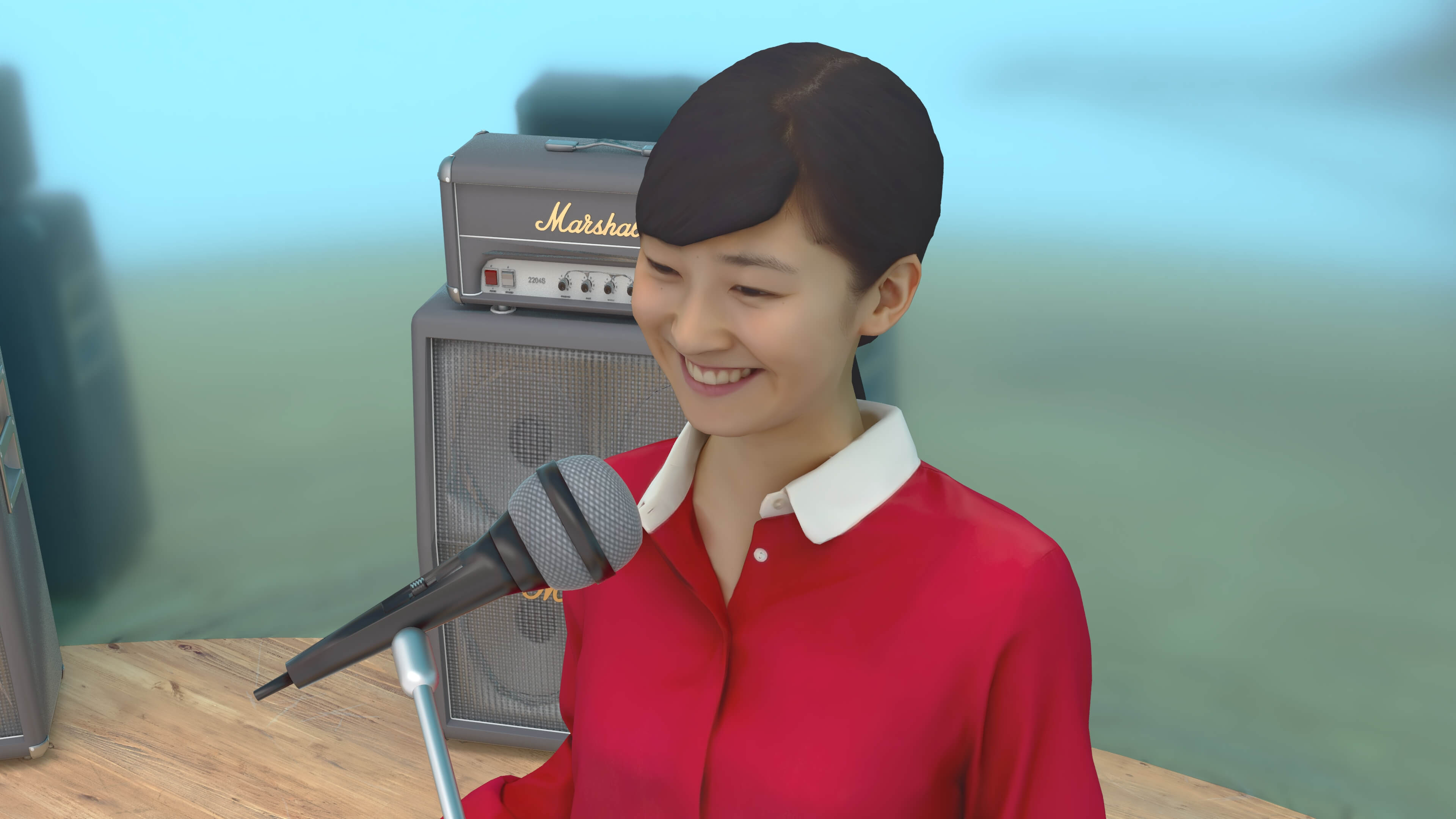 Keyboardist Musician 3D Model