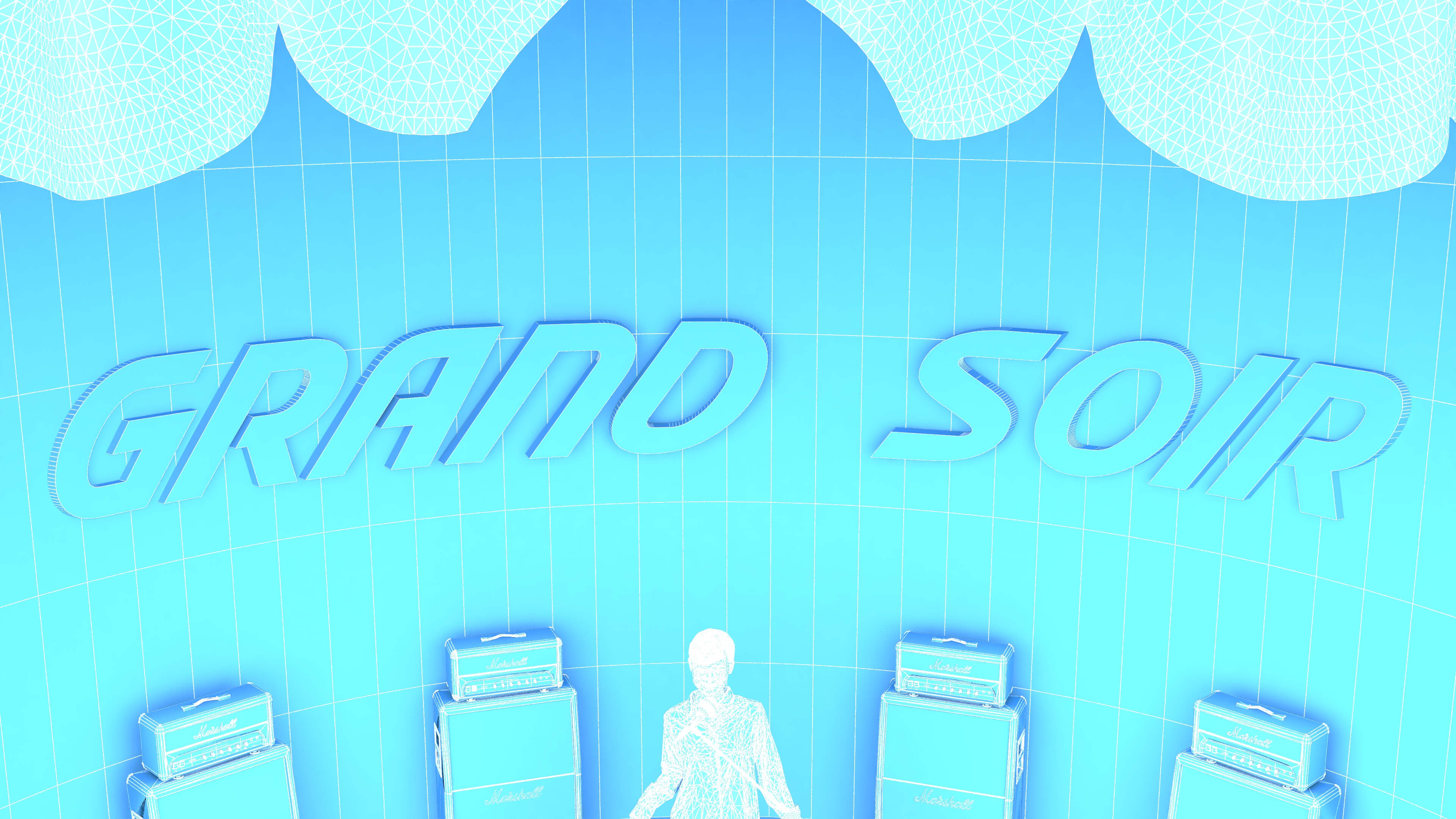 Keyboardist Musician 3D Model