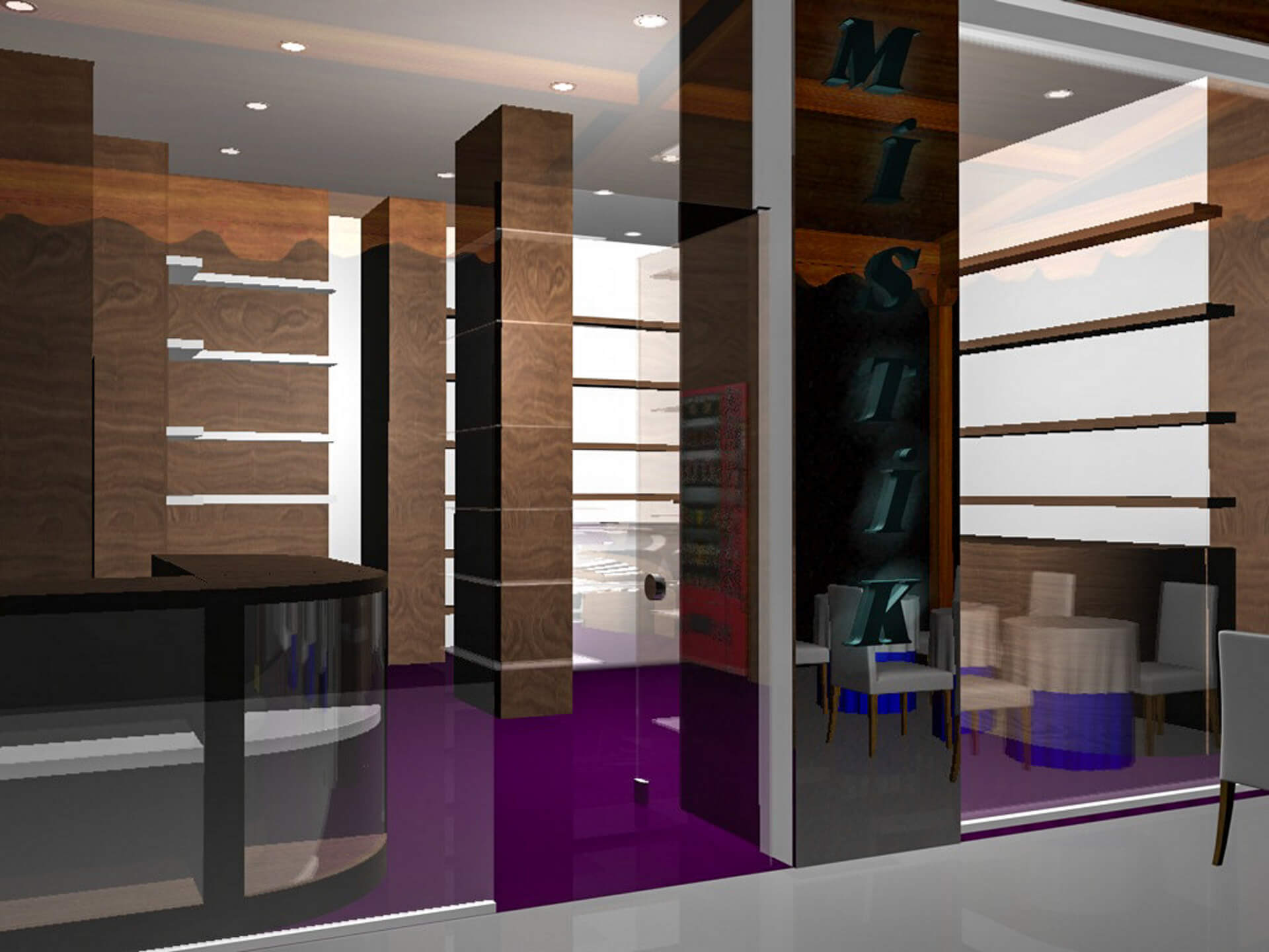 Mistik Cafe Shop 3D Model