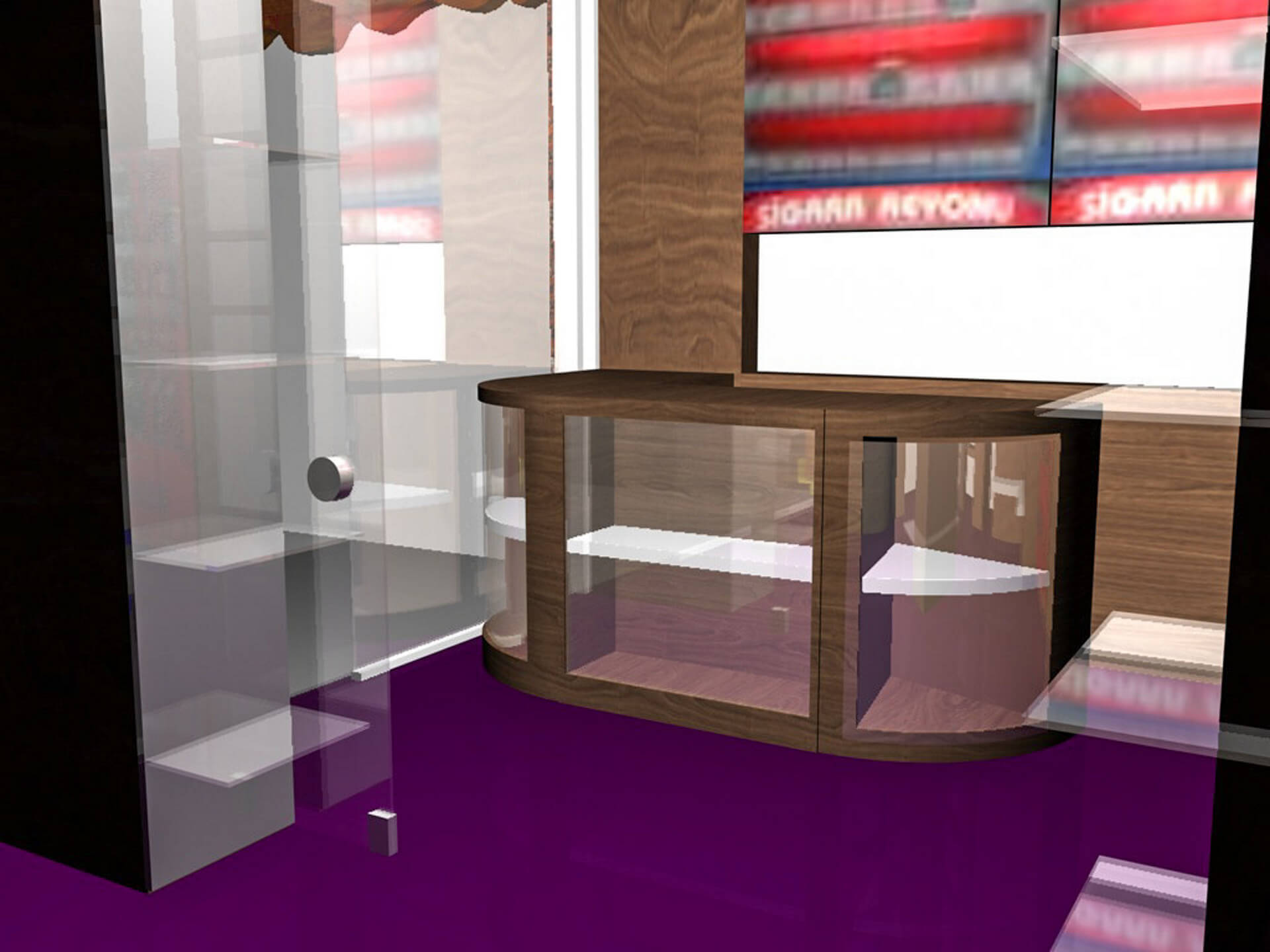 Mistik Cafe Shop 3D Model