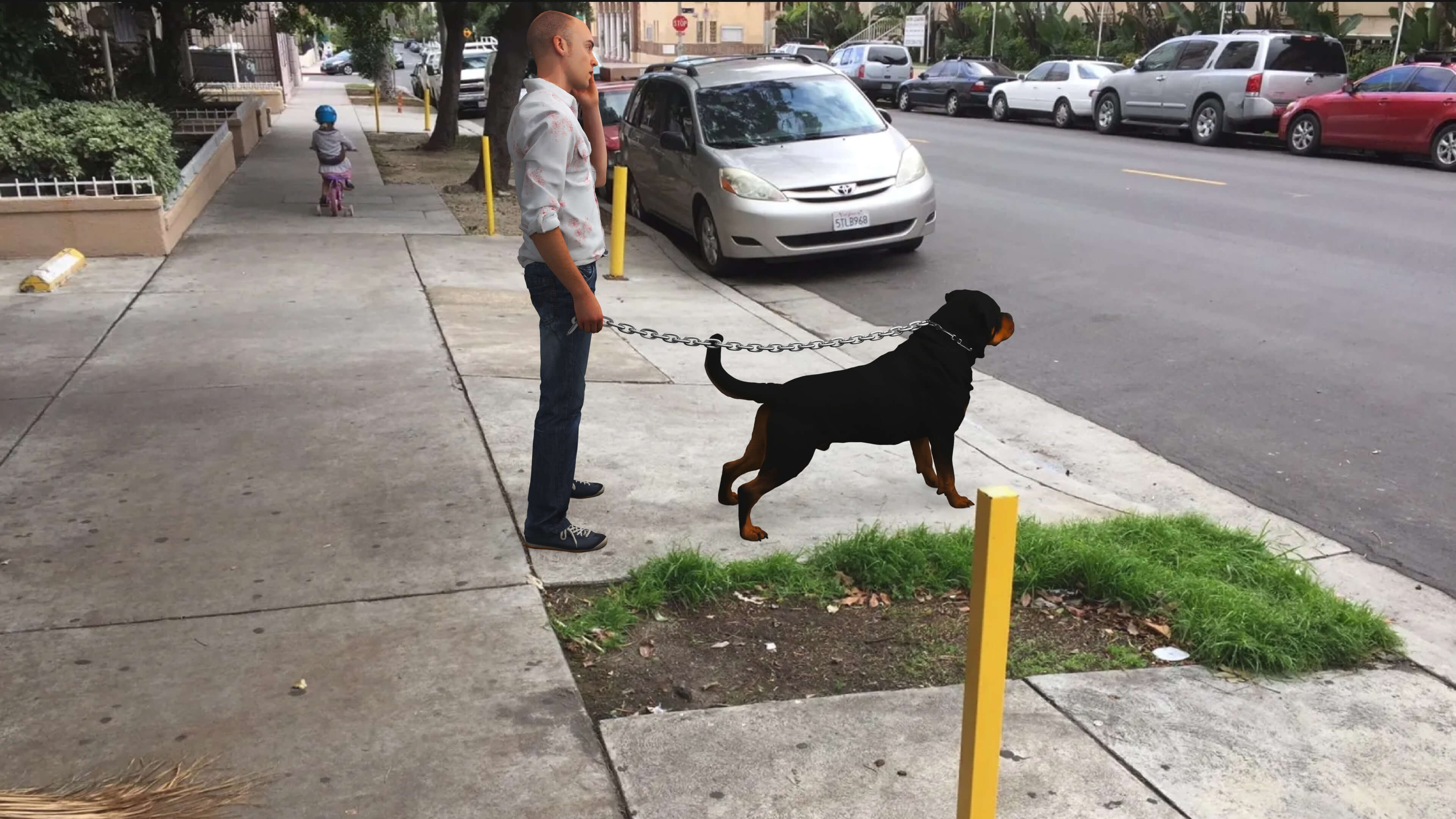 Protector Dog 3D Model