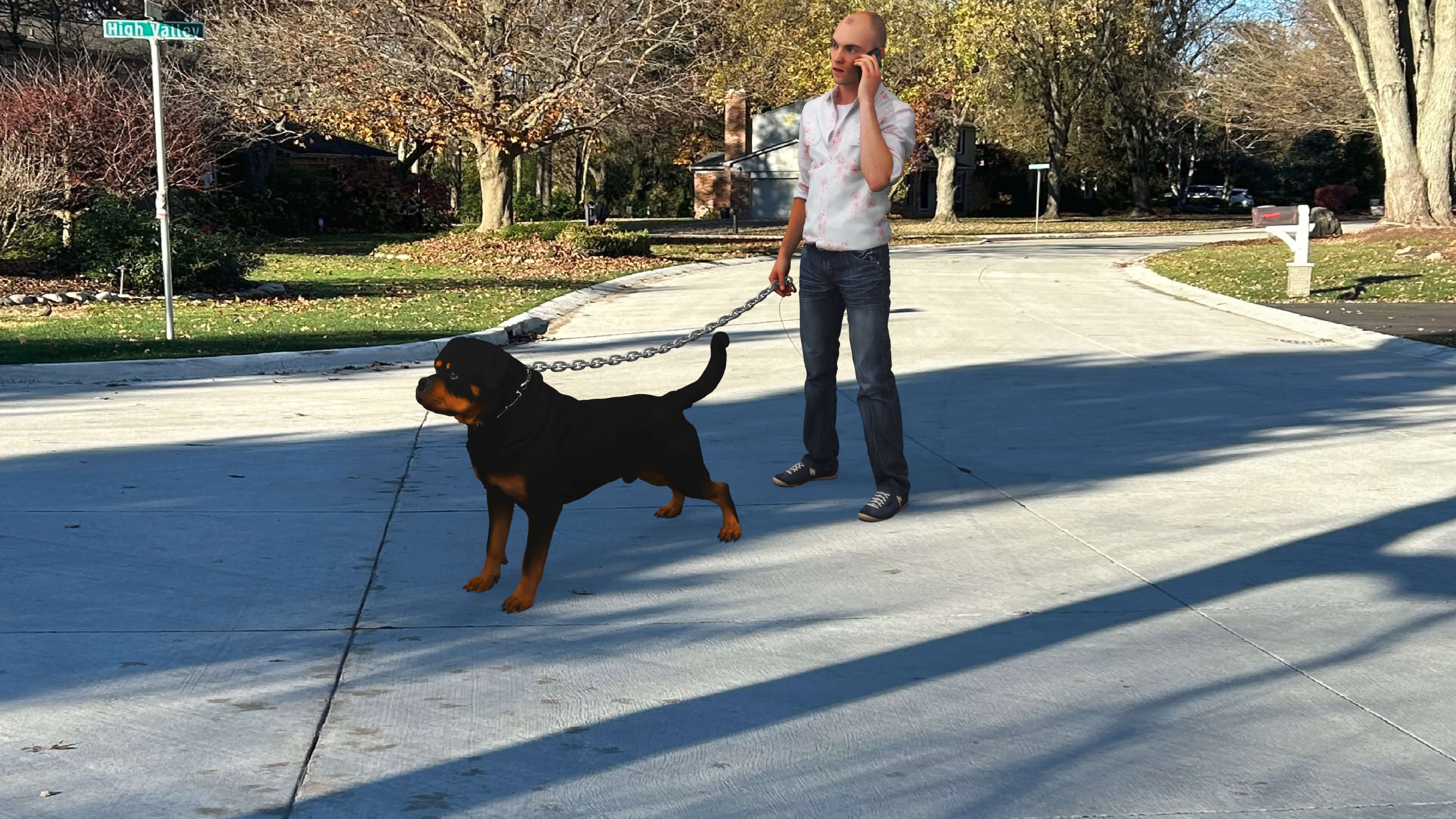 Protector Dog 3D Model