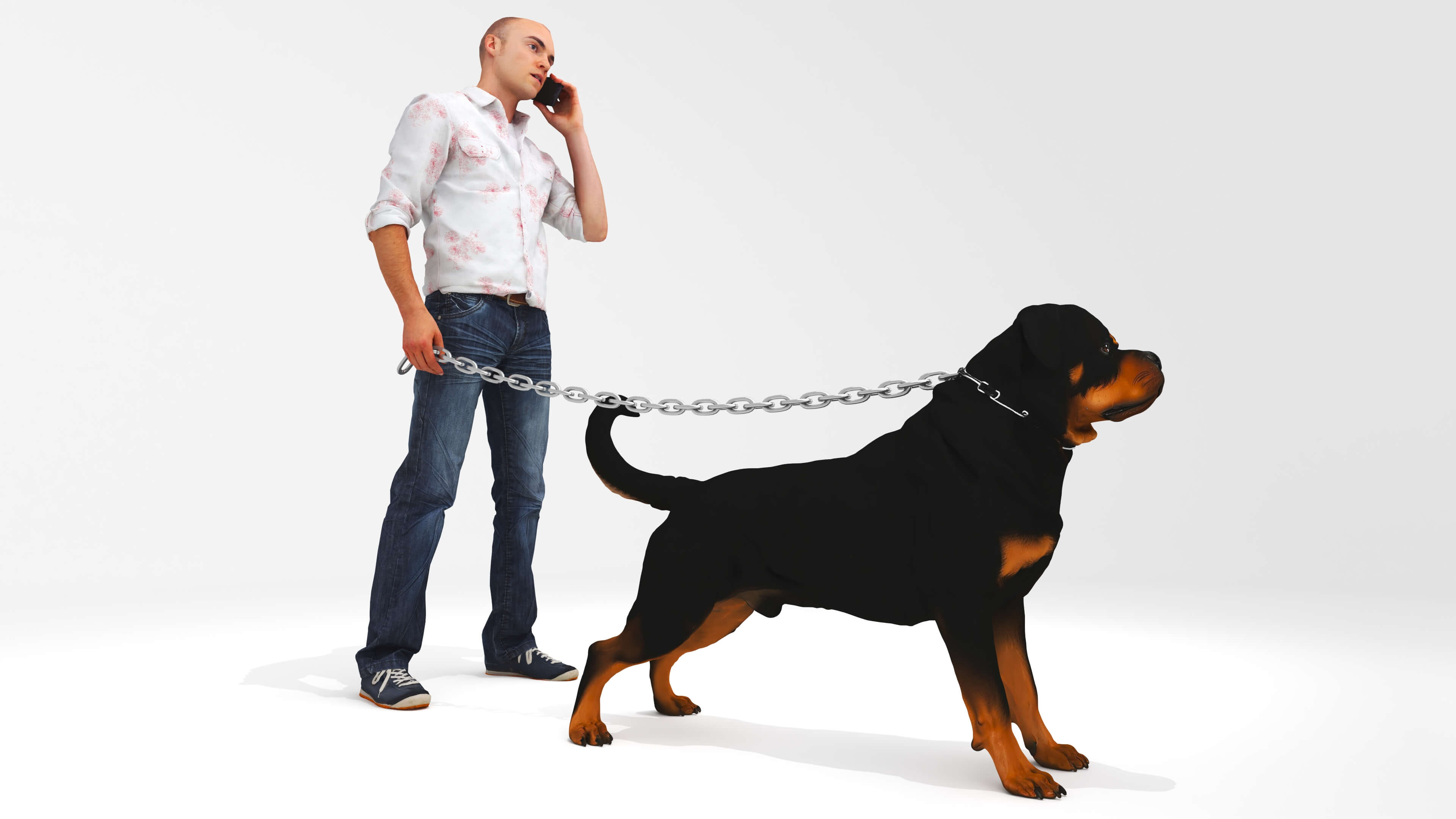 Protector Dog 3D Model
