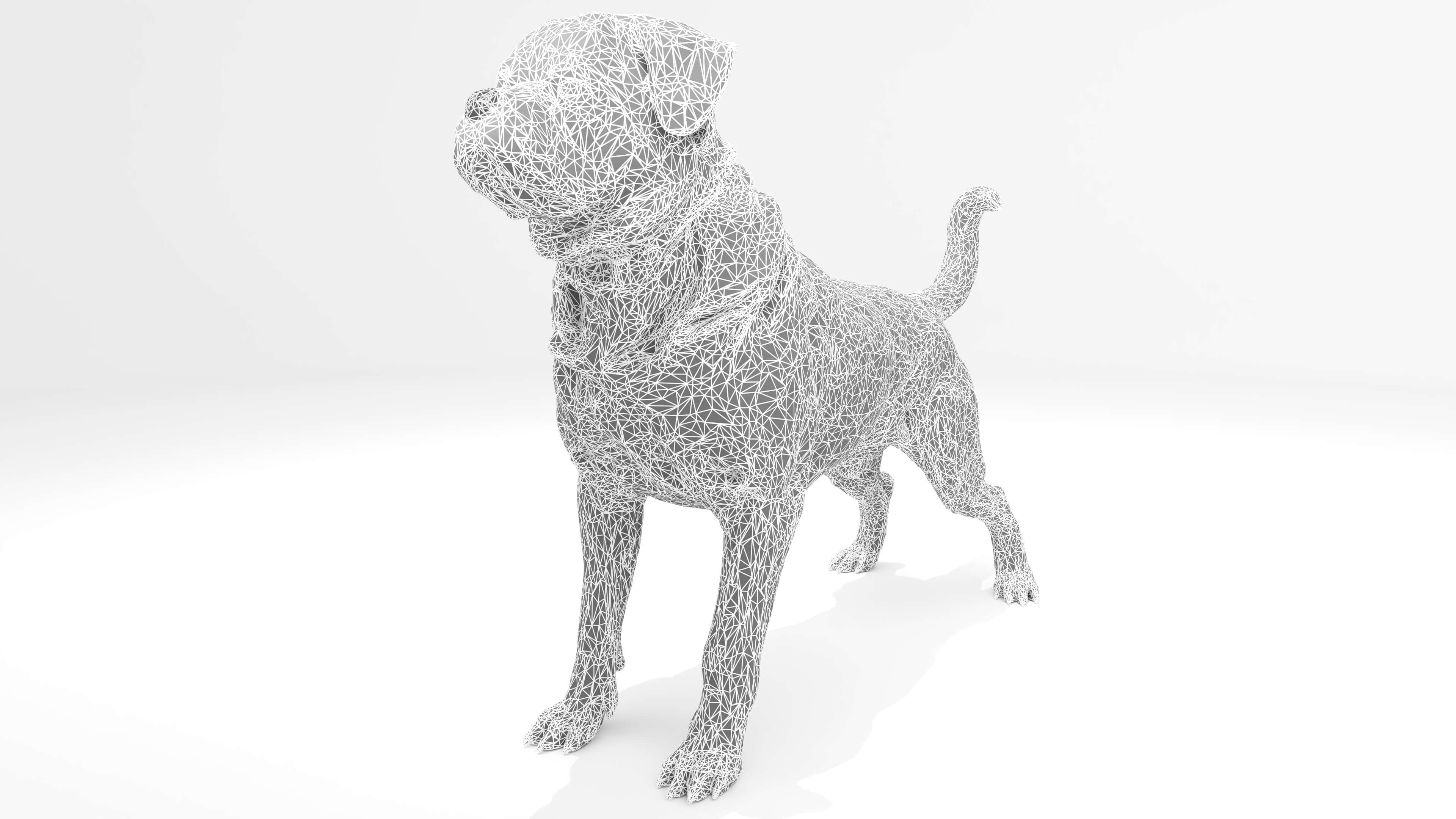Protector Dog 3D Model
