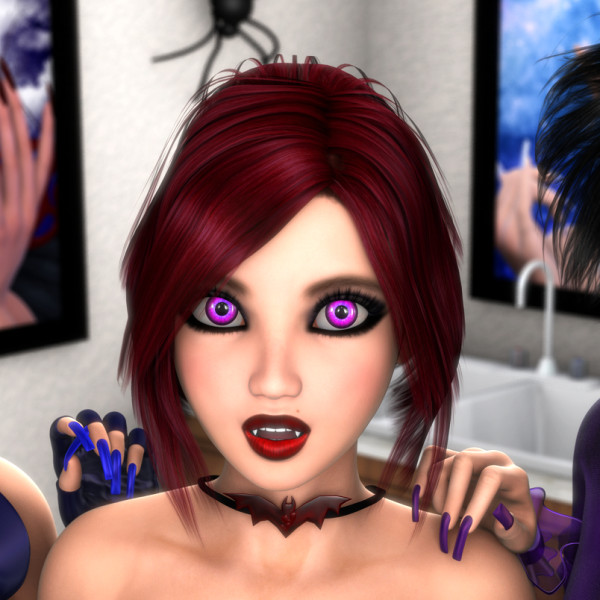 Halloween Cuties Selfie Shoot