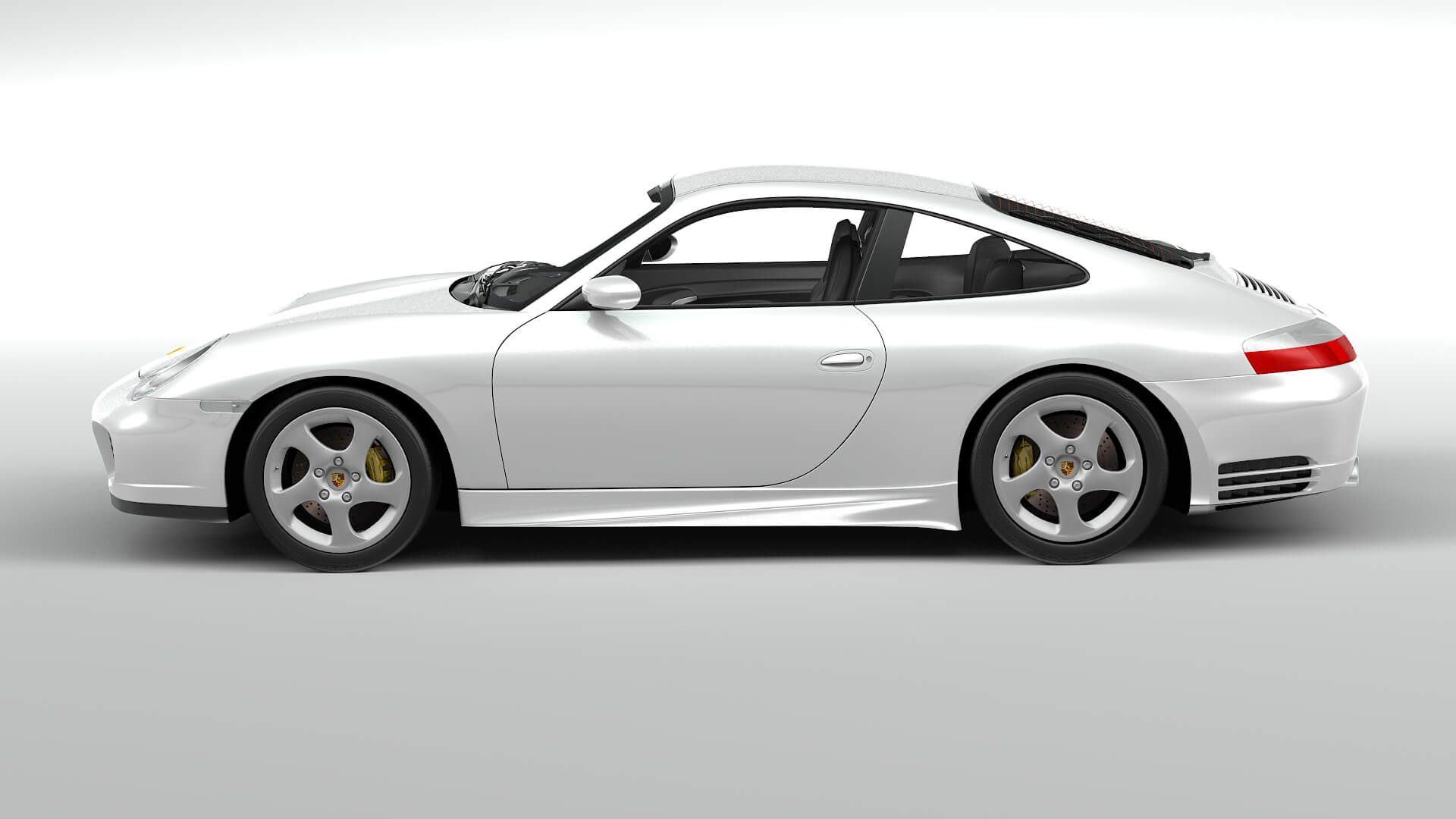 Porsche 996.2 Carrera 4S 3D Model