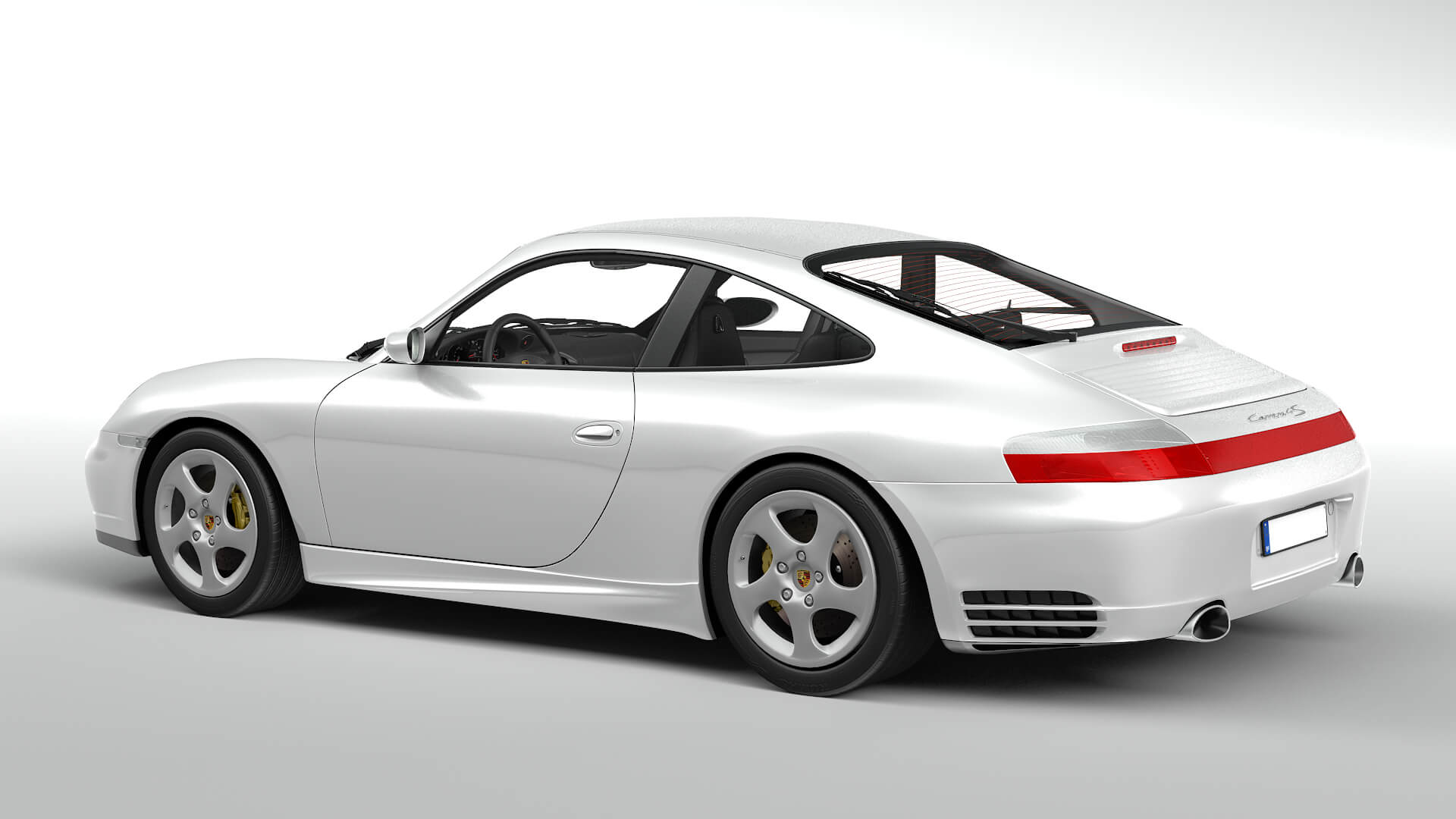 Porsche 996.2 Carrera 4S 3D Model