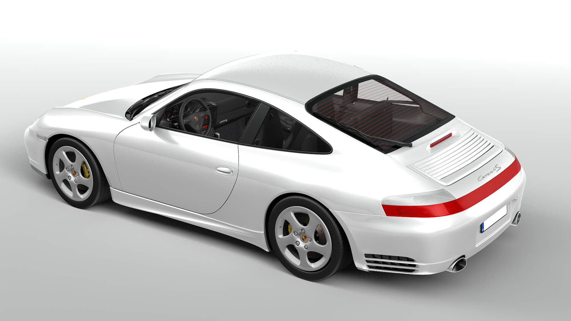 Porsche 996.2 Carrera 4S 3D Model