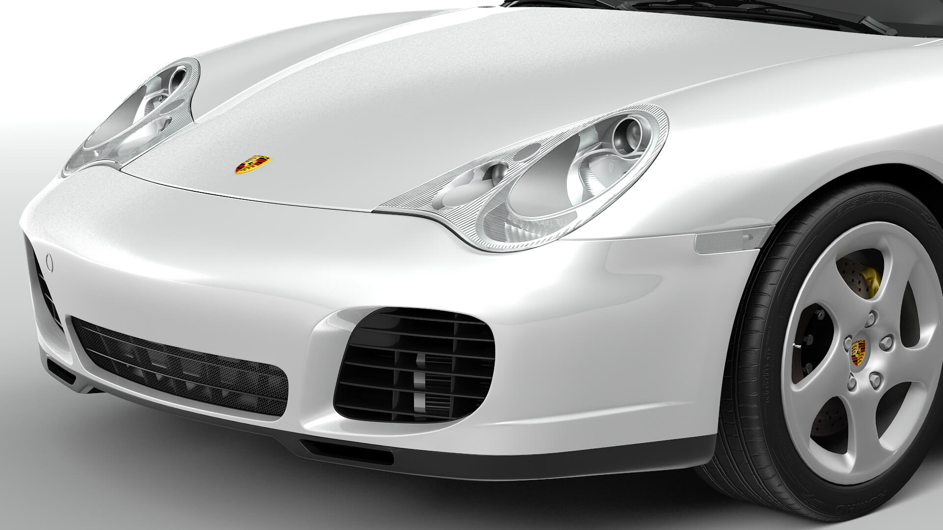 Porsche 996.2 Carrera 4S 3D Model