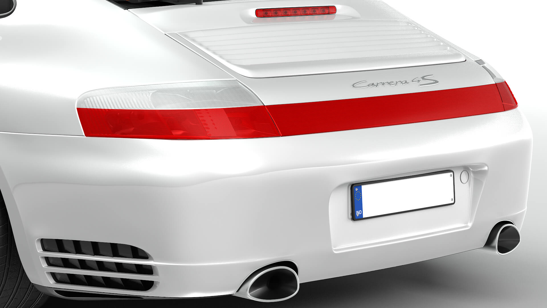 Porsche 996.2 Carrera 4S 3D Model