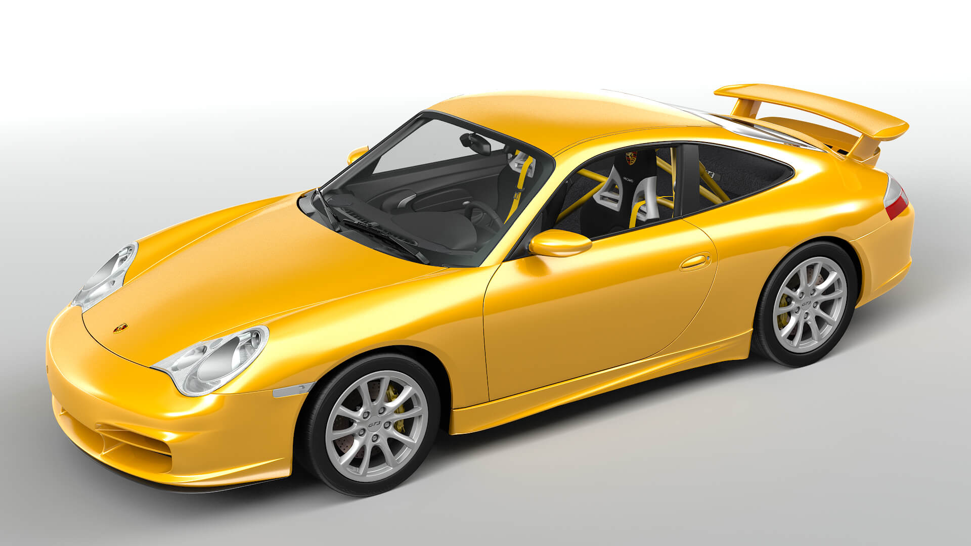 Porsche 996.2 GT3 3D Model