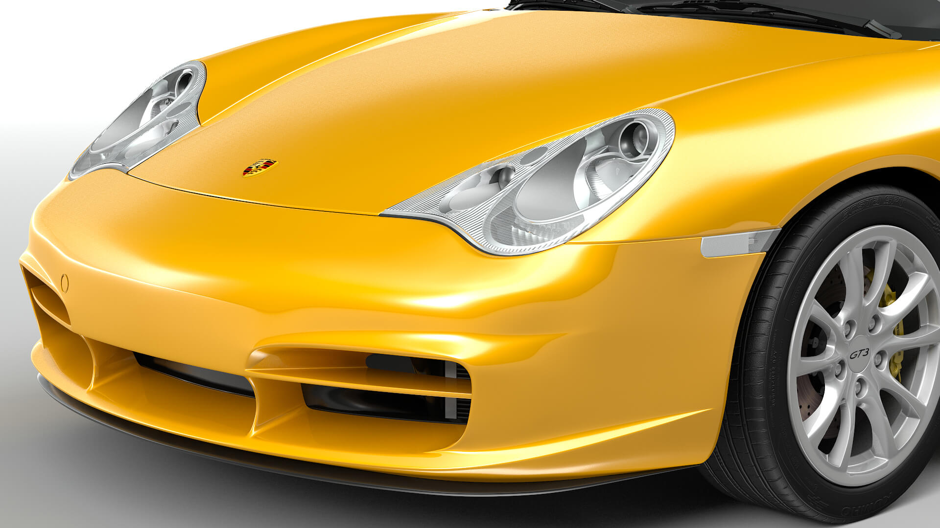 Porsche 996.2 GT3 3D Model