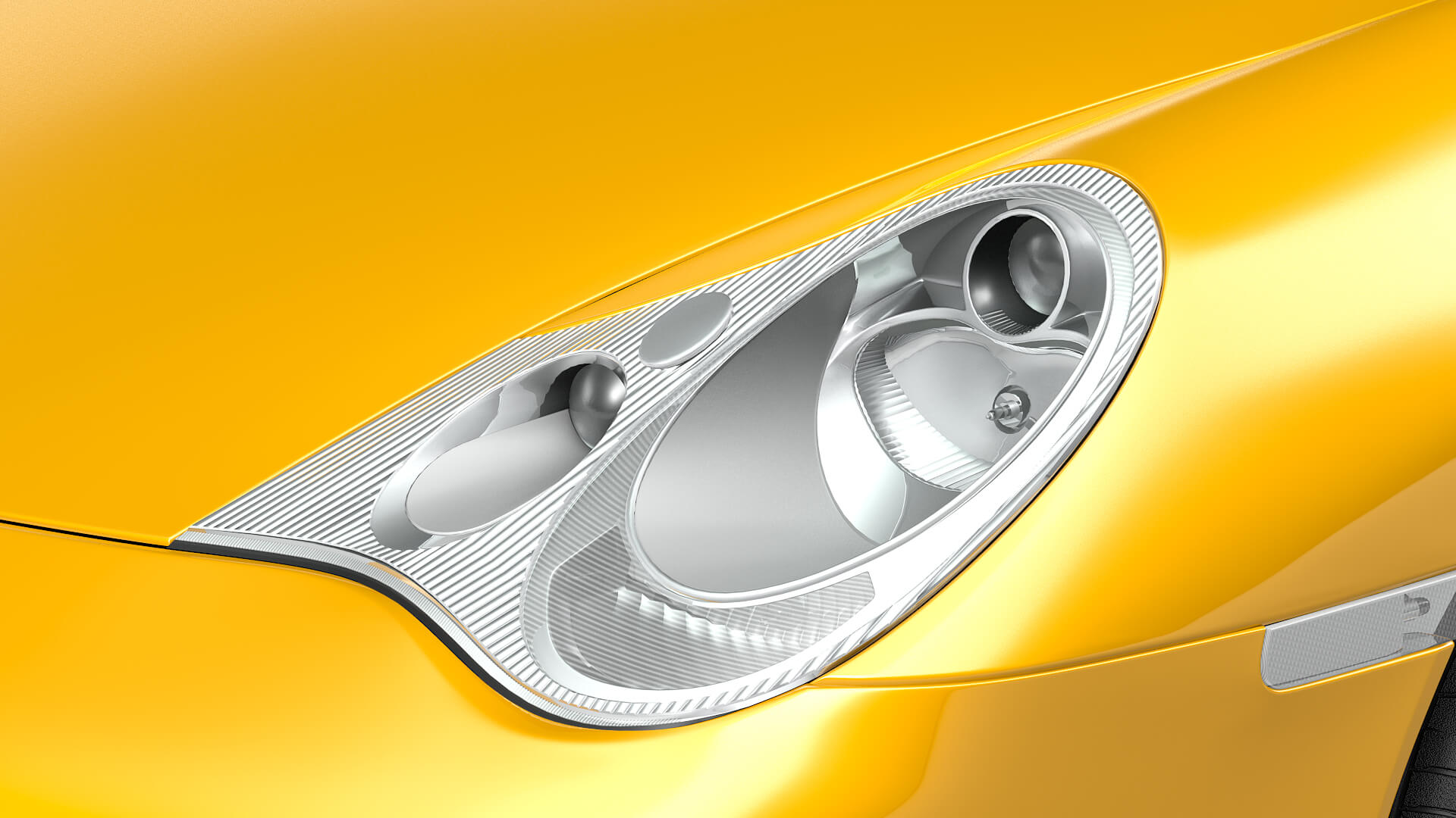 Porsche 996.2 GT3 3D Model