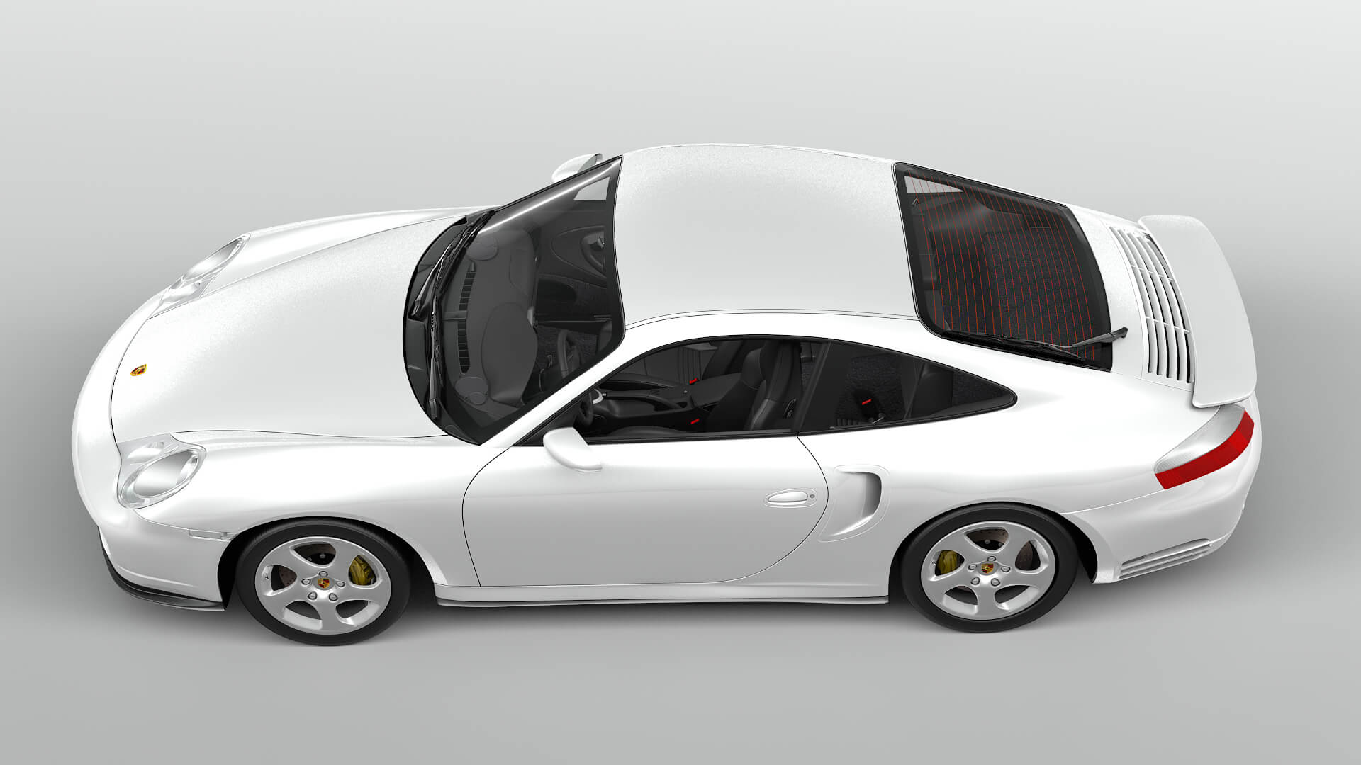 Porsche 996.2 Turbo 3D Model