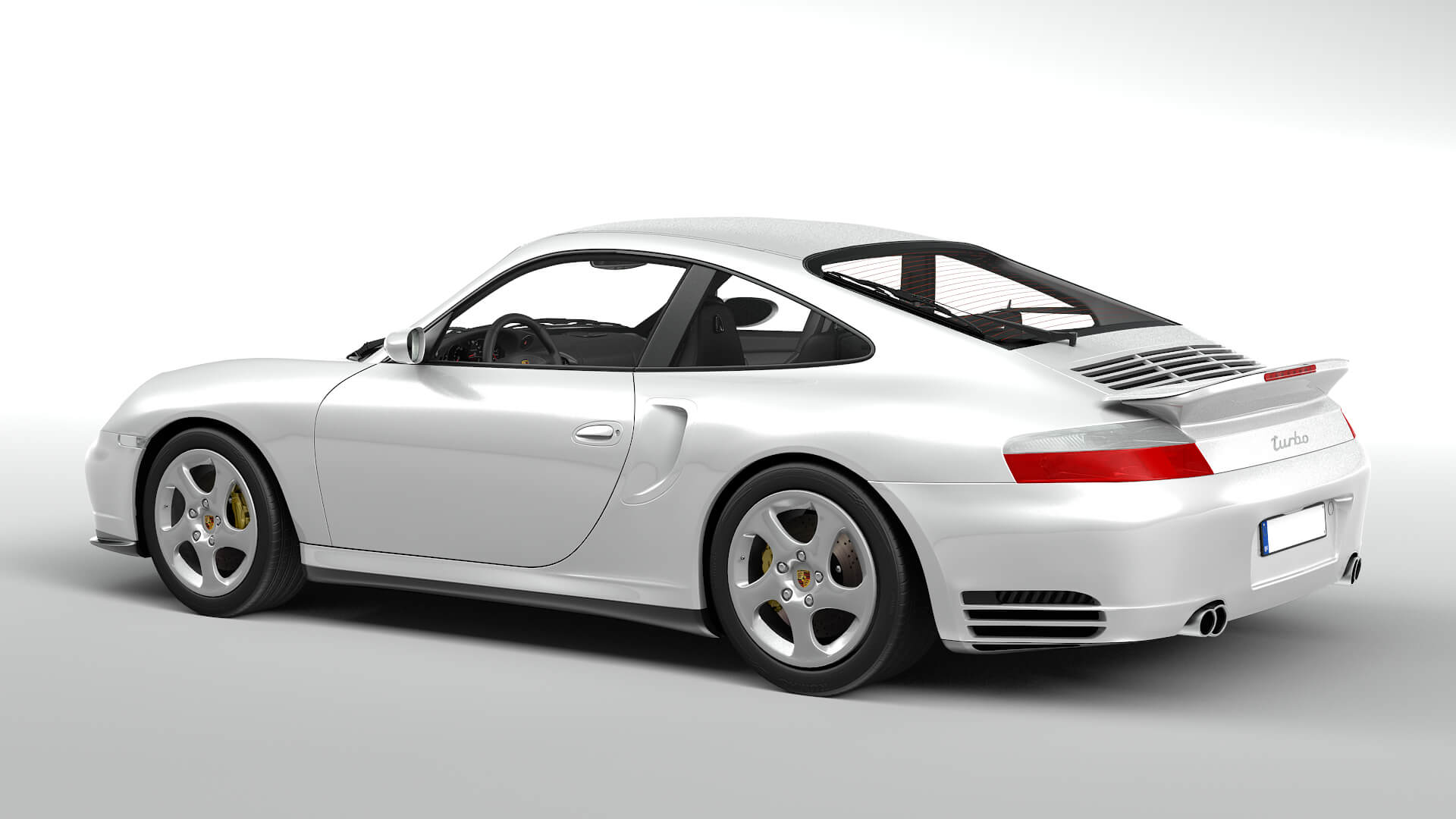 Porsche 996.2 Turbo 3D Model