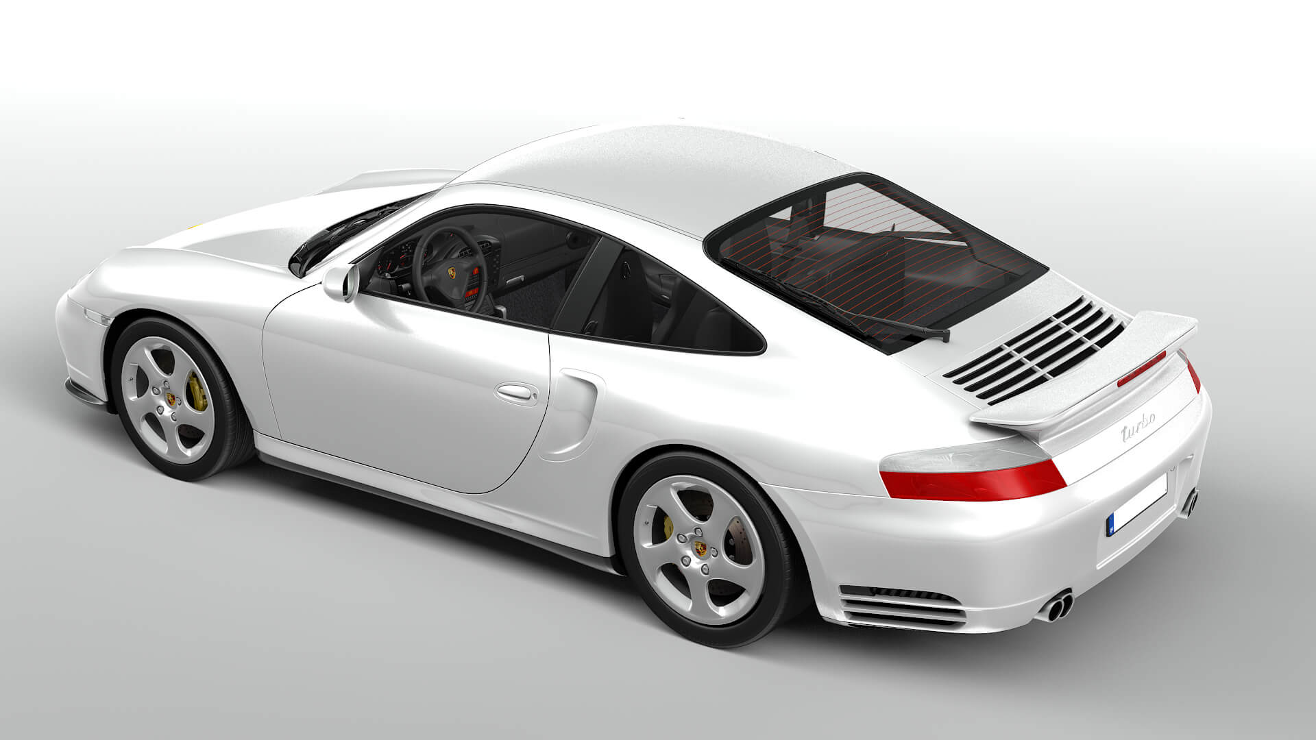 Porsche 996.2 Turbo 3D Model