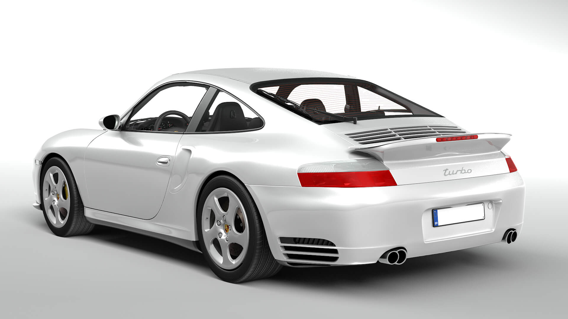 Porsche 996.2 Turbo 3D Model