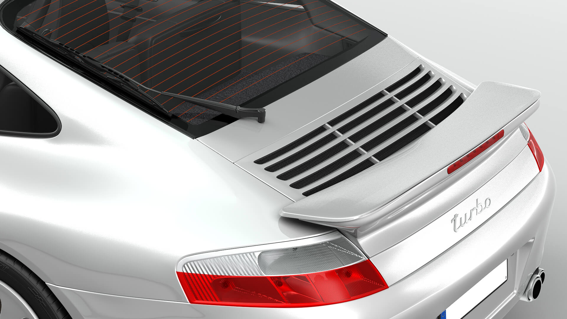 Porsche 996.2 Turbo 3D Model