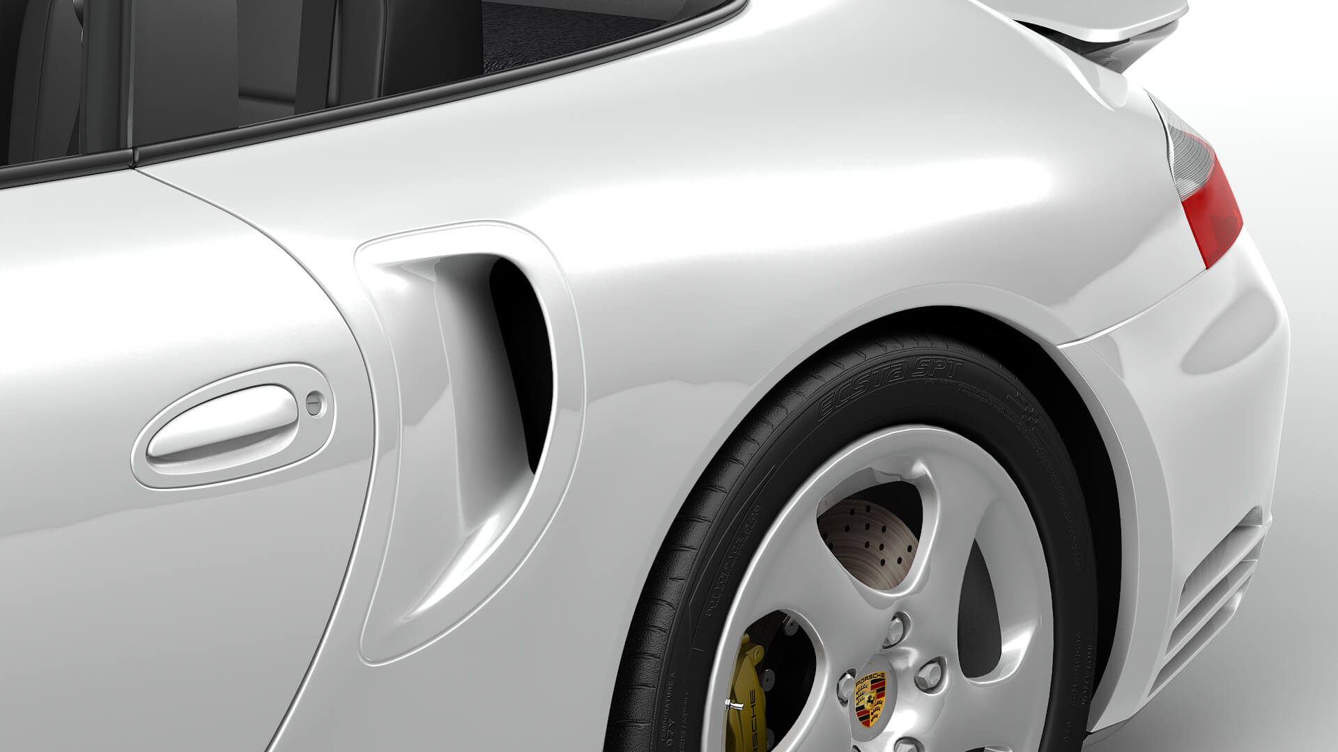 Porsche 996.2 Turbo 3D Model