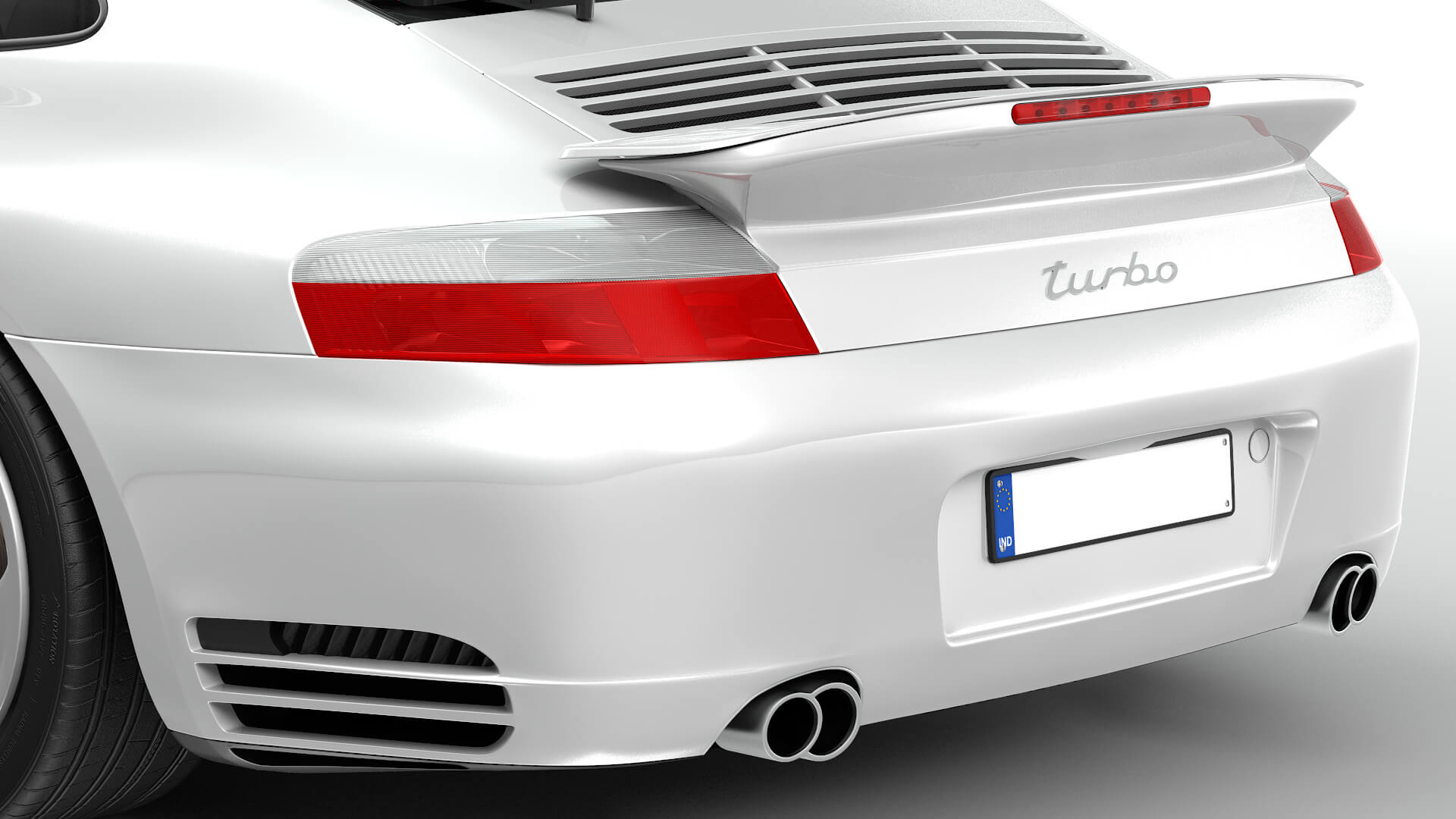 Porsche 996.2 Turbo 3D Model