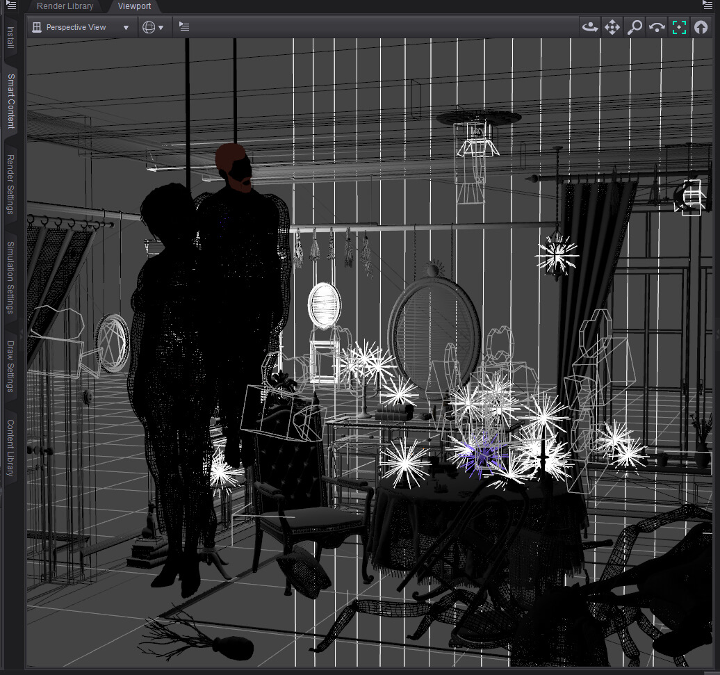 End of Seance 3D Render, Digital Art by pjcervantes