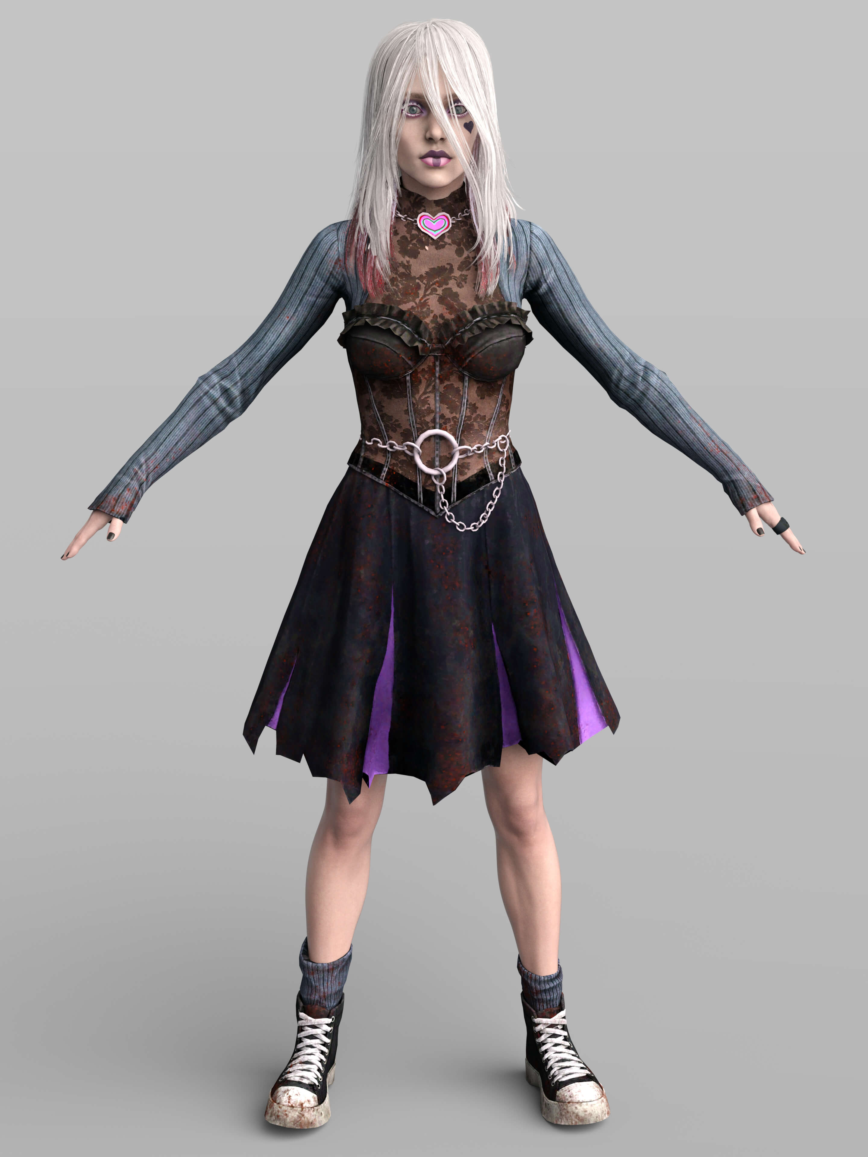 Goth for G8/G8.1 Daz Content