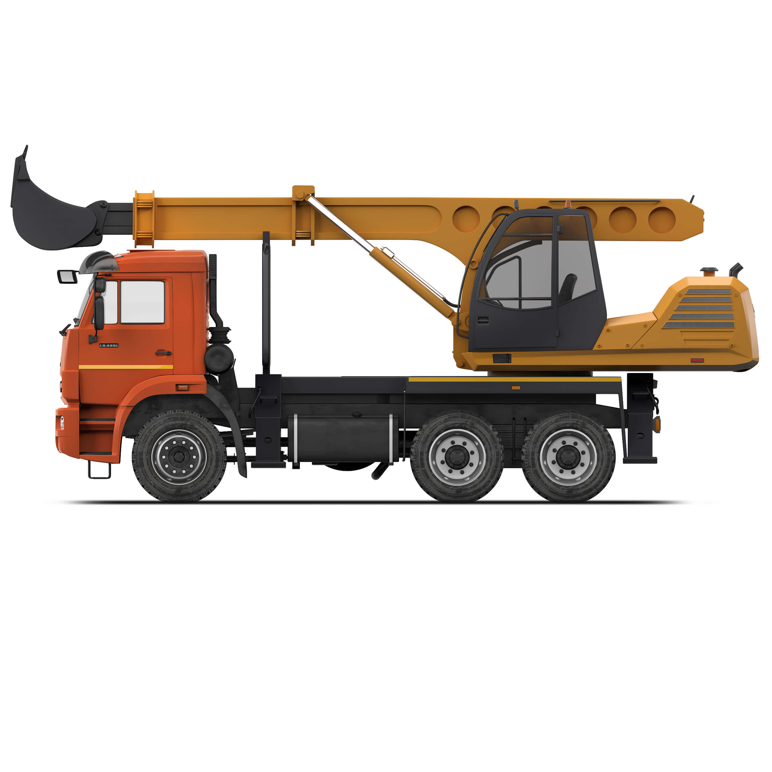 Kamaz 65111 UDS-114 2018 3D Model