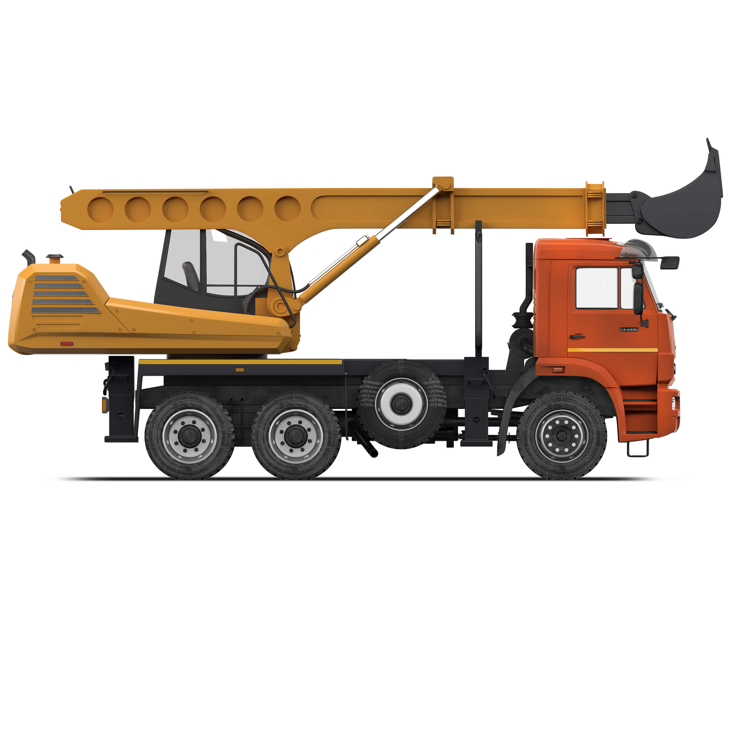 Kamaz 65111 UDS-114 2018 3D Model