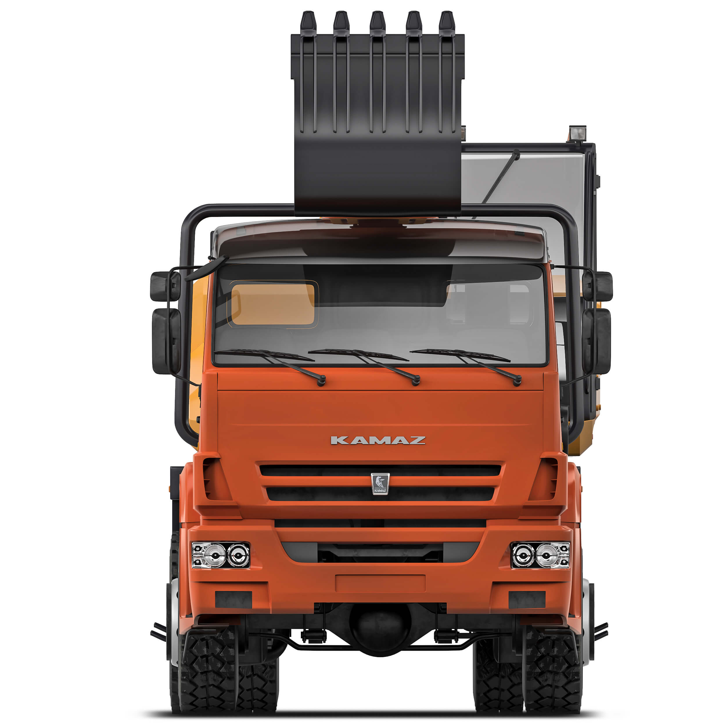 Kamaz 65111 UDS-114 2018 3D Model
