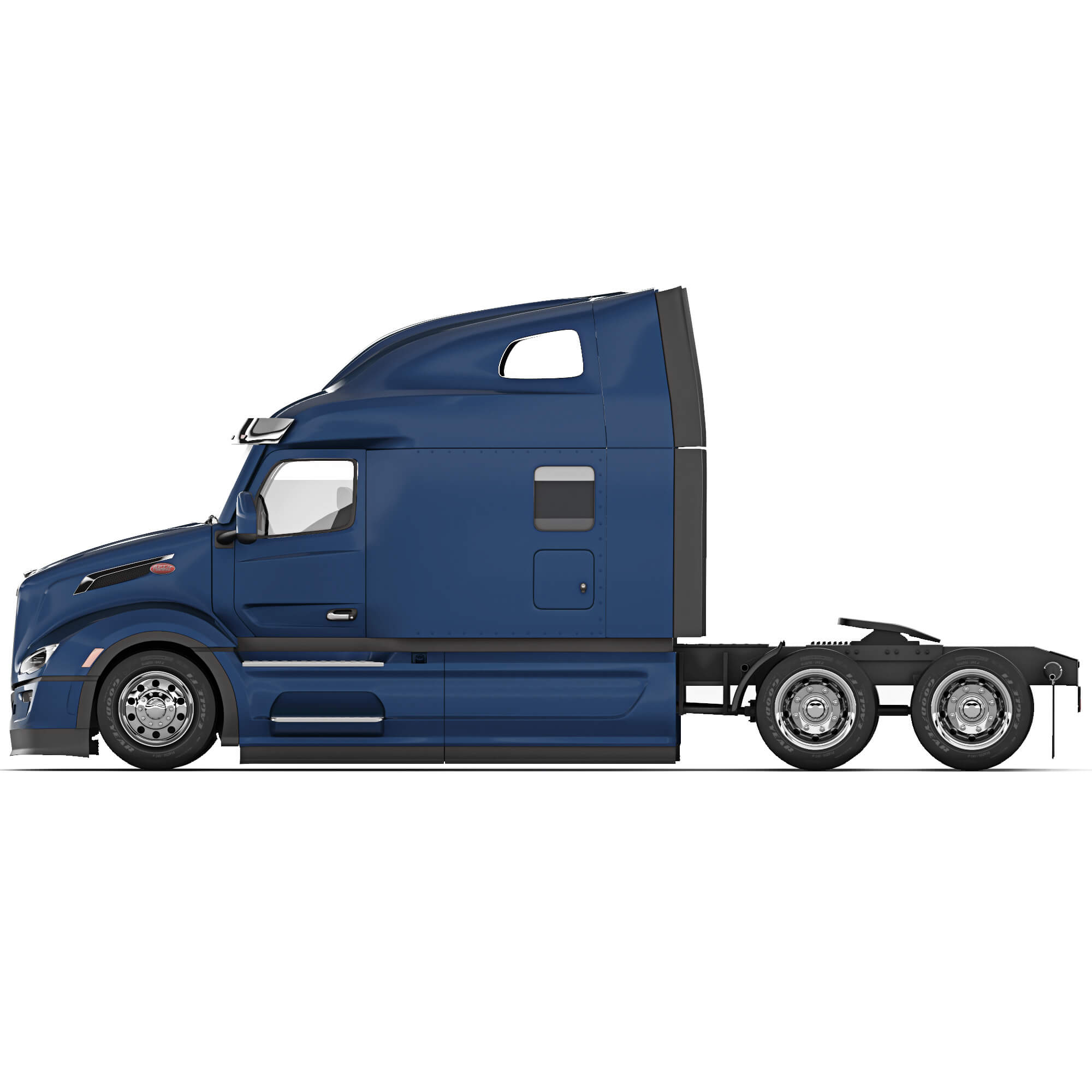 thumbnail interactive-video image 1 of NAGD Door Glass - Fits 2012-2025 Peterbilt 579 Front Left Side Driver Window - Tempered Glass DD12189GTN 1 of 2