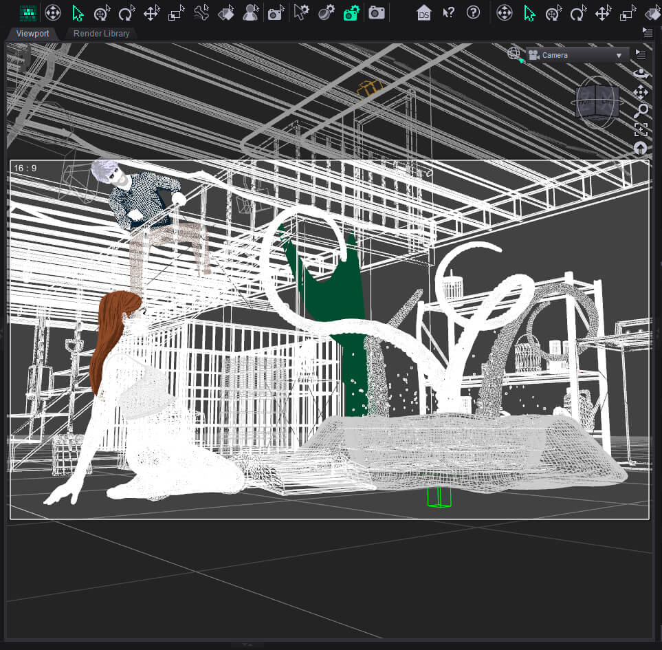 Secrets on the Basement 3D Render, Digital Artwork by pollonix13