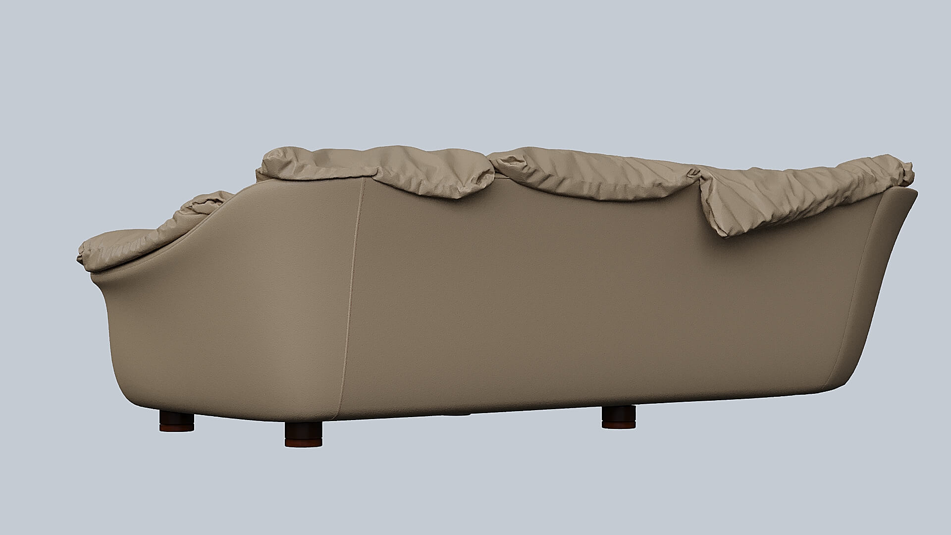Angular Sofa 3D Model