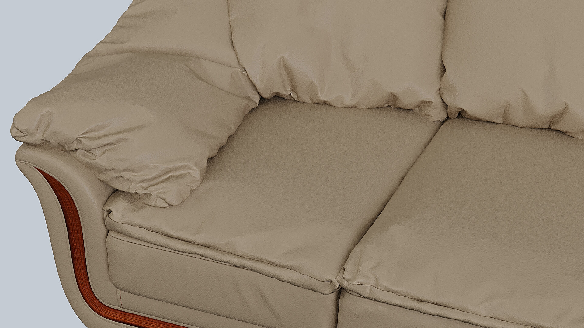 Angular Sofa 3D Model