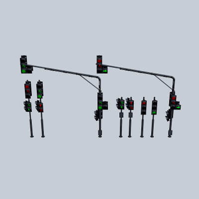 AVE Traffic Lights Animated