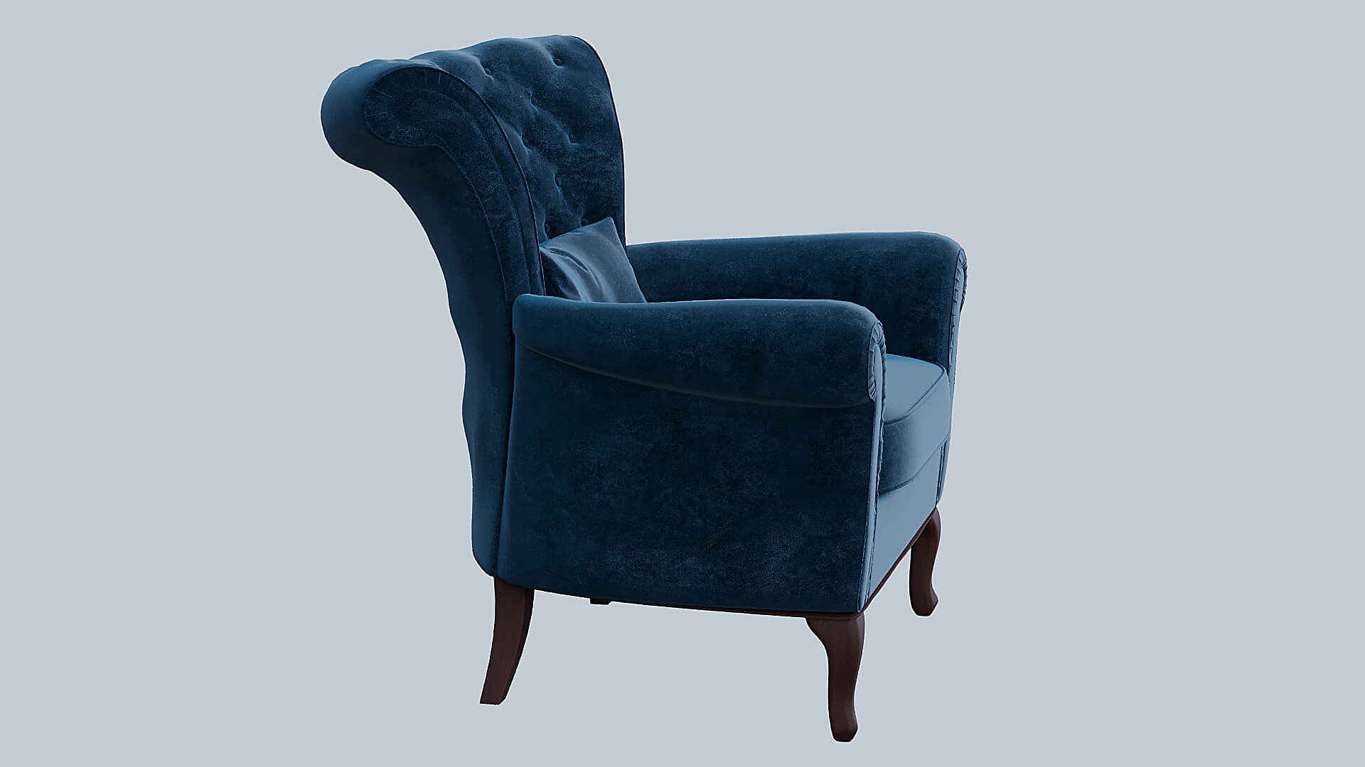 Classic Armchair 3D Model