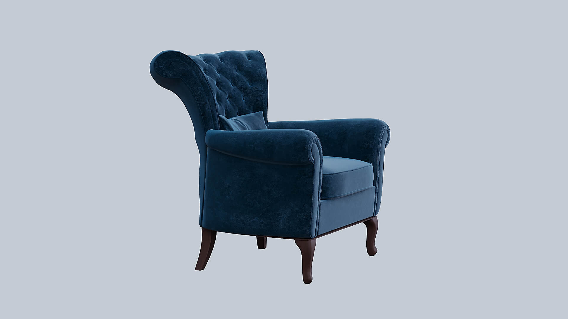 Classic Armchair 3D Model