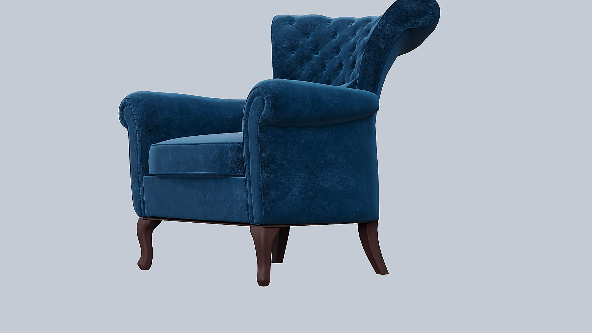 Classic Armchair 3D Model