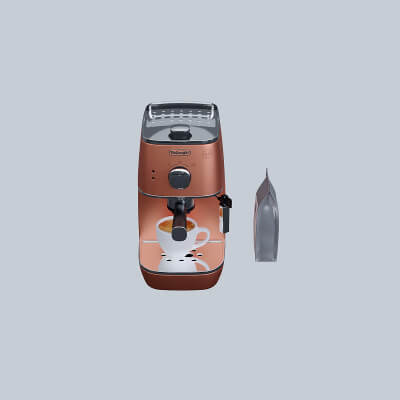 Coffee Machine DeLonghi Distinguished ECI 341 CP