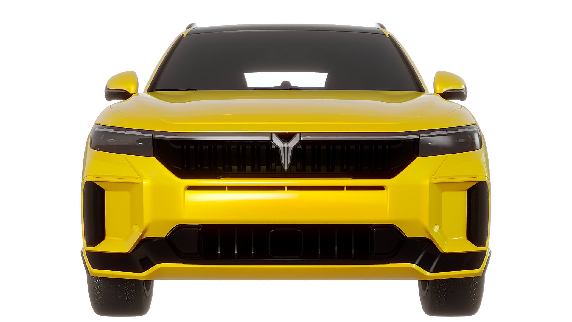 Electric Car Voyah Free 2025 3D Model
